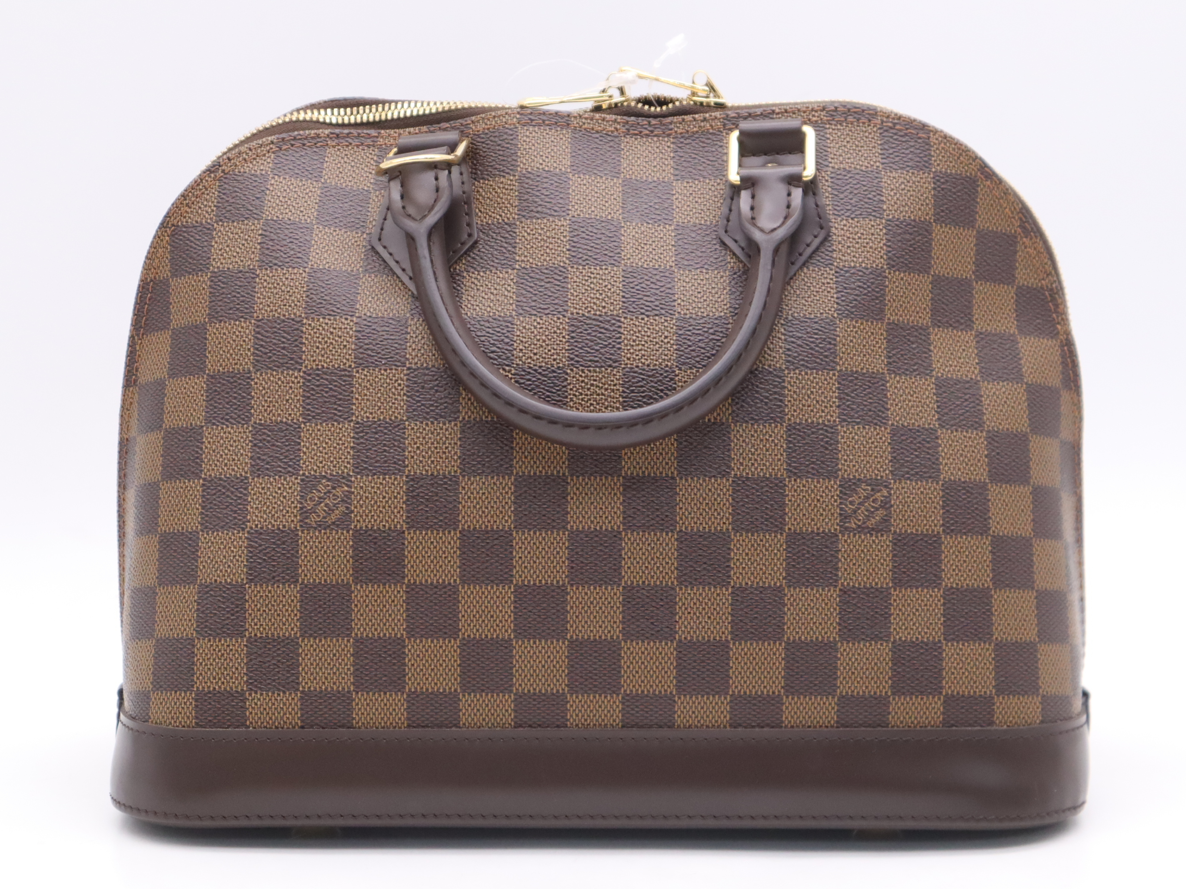 N53151 Damier Alma PM Handbag with padlock, 2 keys, clochette, and dust bag. — view 2