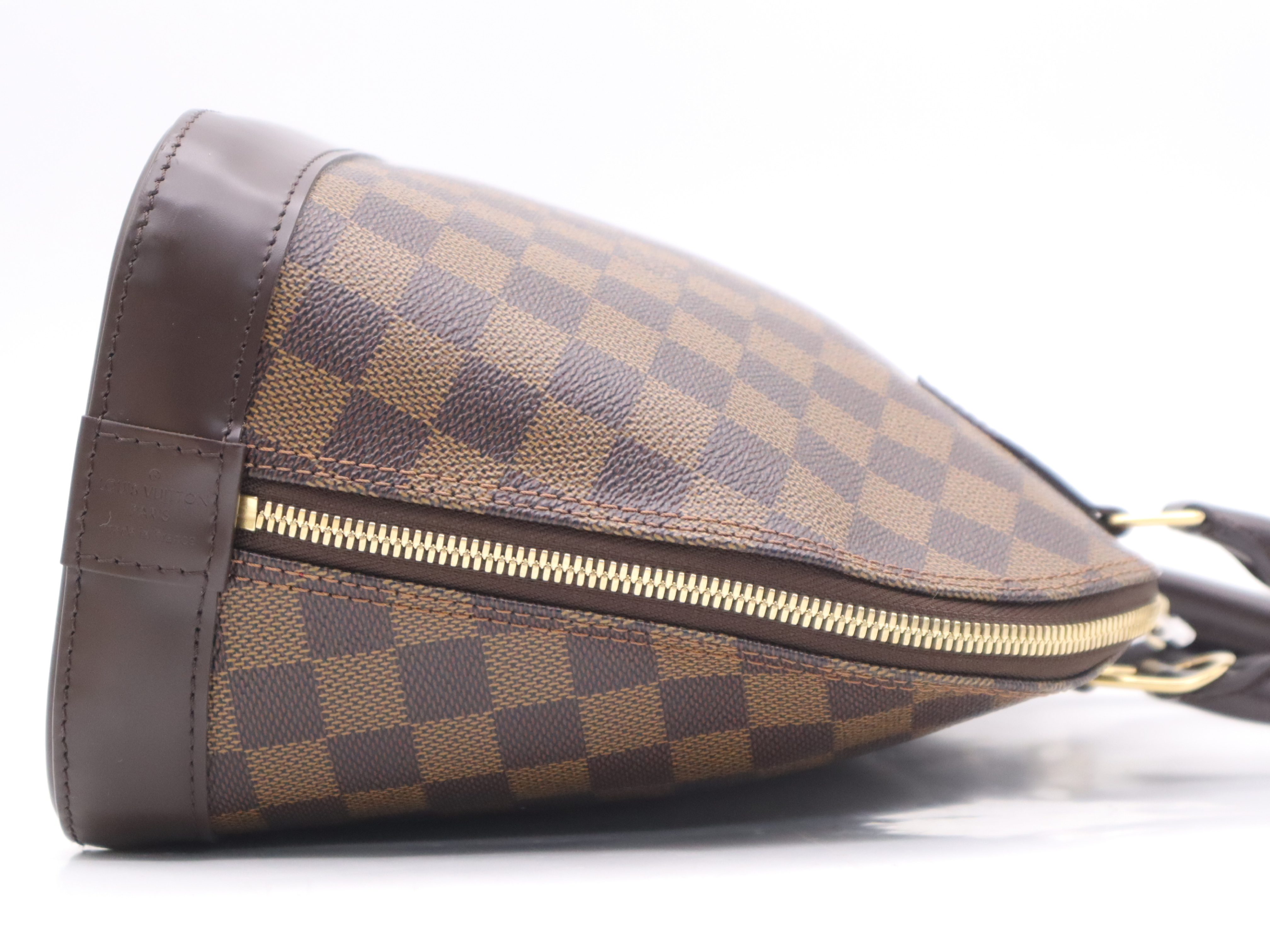 N53151 Damier Alma PM Handbag with padlock, 2 keys, clochette, and dust bag. — view 5