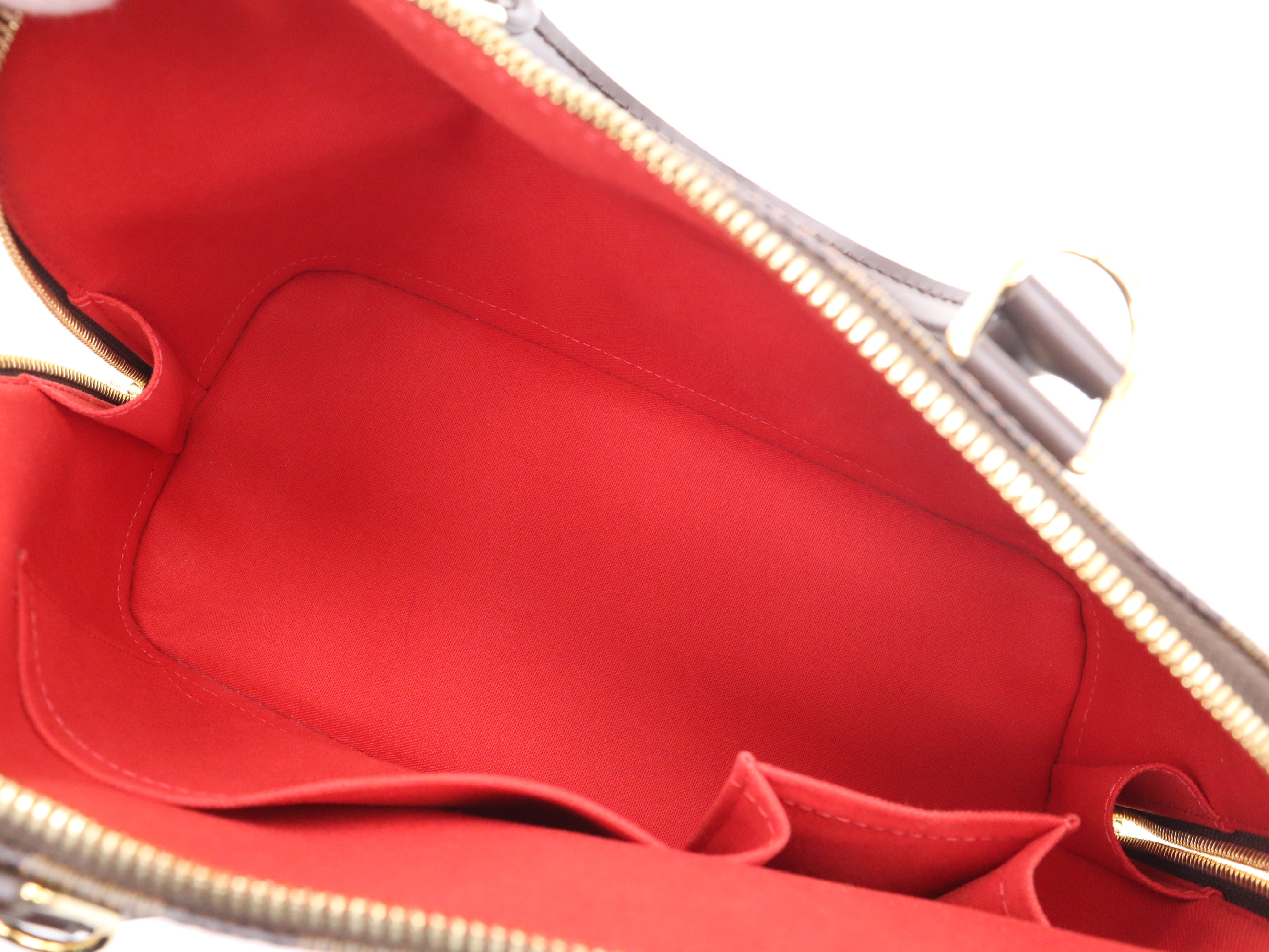 N53151 Damier Alma PM Handbag with padlock, 2 keys, clochette, and dust bag. — view 10