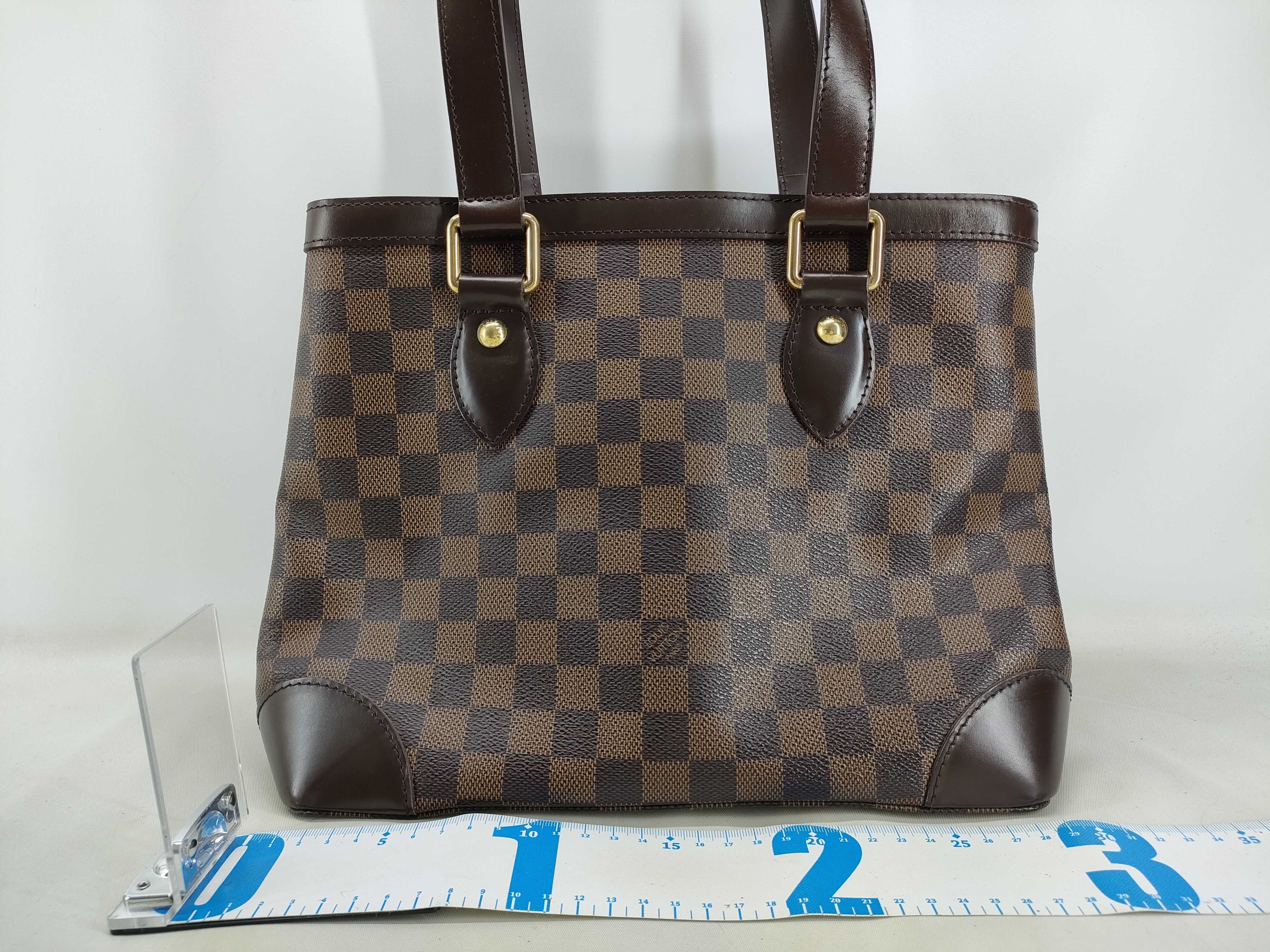 Damier Louis Vuitton Hampstead MM Tote Bag Damier N51205 Handbag — view 2