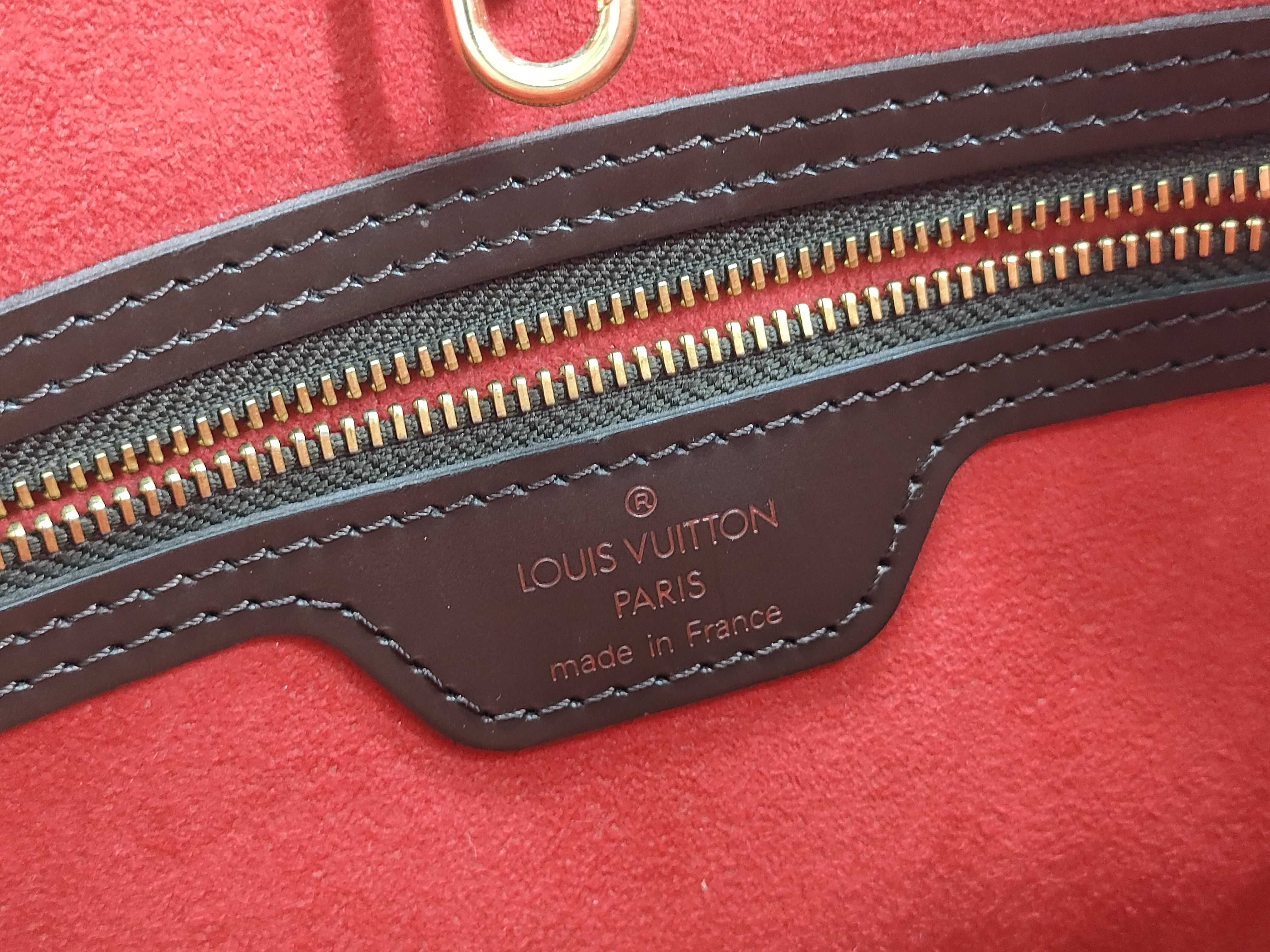 Damier Louis Vuitton Hampstead MM Tote Bag Damier N51205 Handbag — view 11
