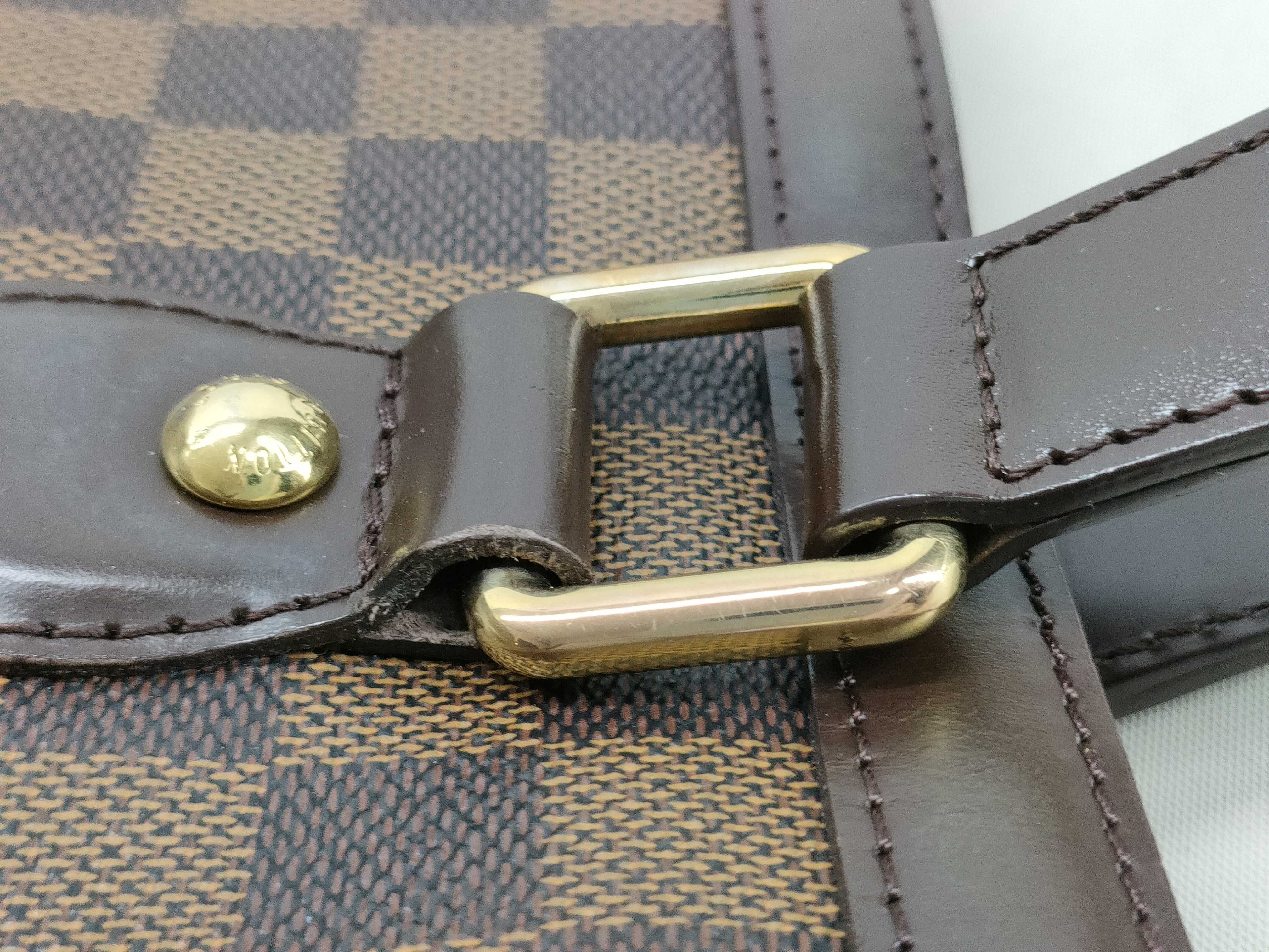 Damier Louis Vuitton Hampstead MM Tote Bag Damier N51205 Handbag — view 6