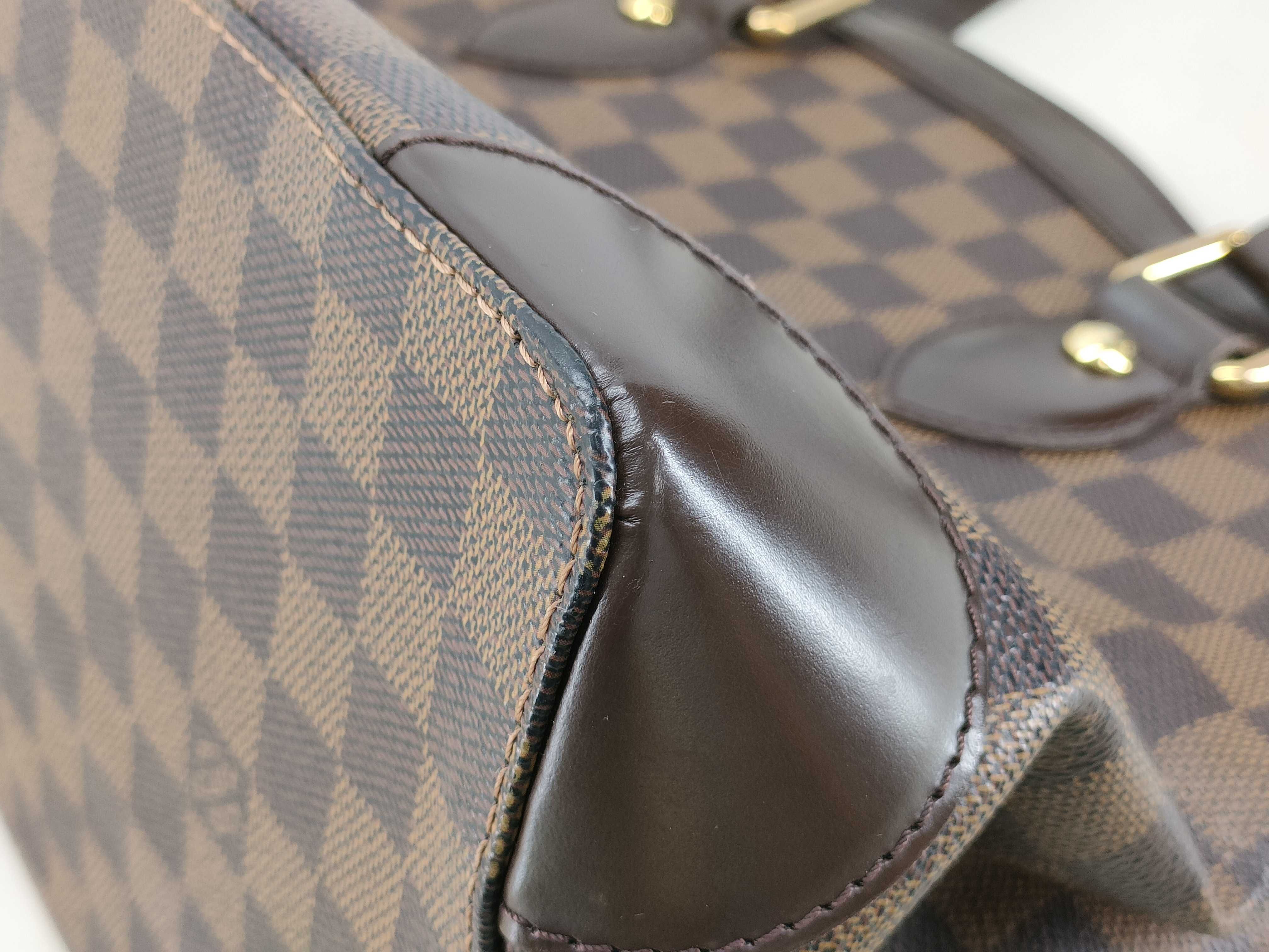 Damier Louis Vuitton Hampstead MM Tote Bag Damier N51205 Handbag — view 7