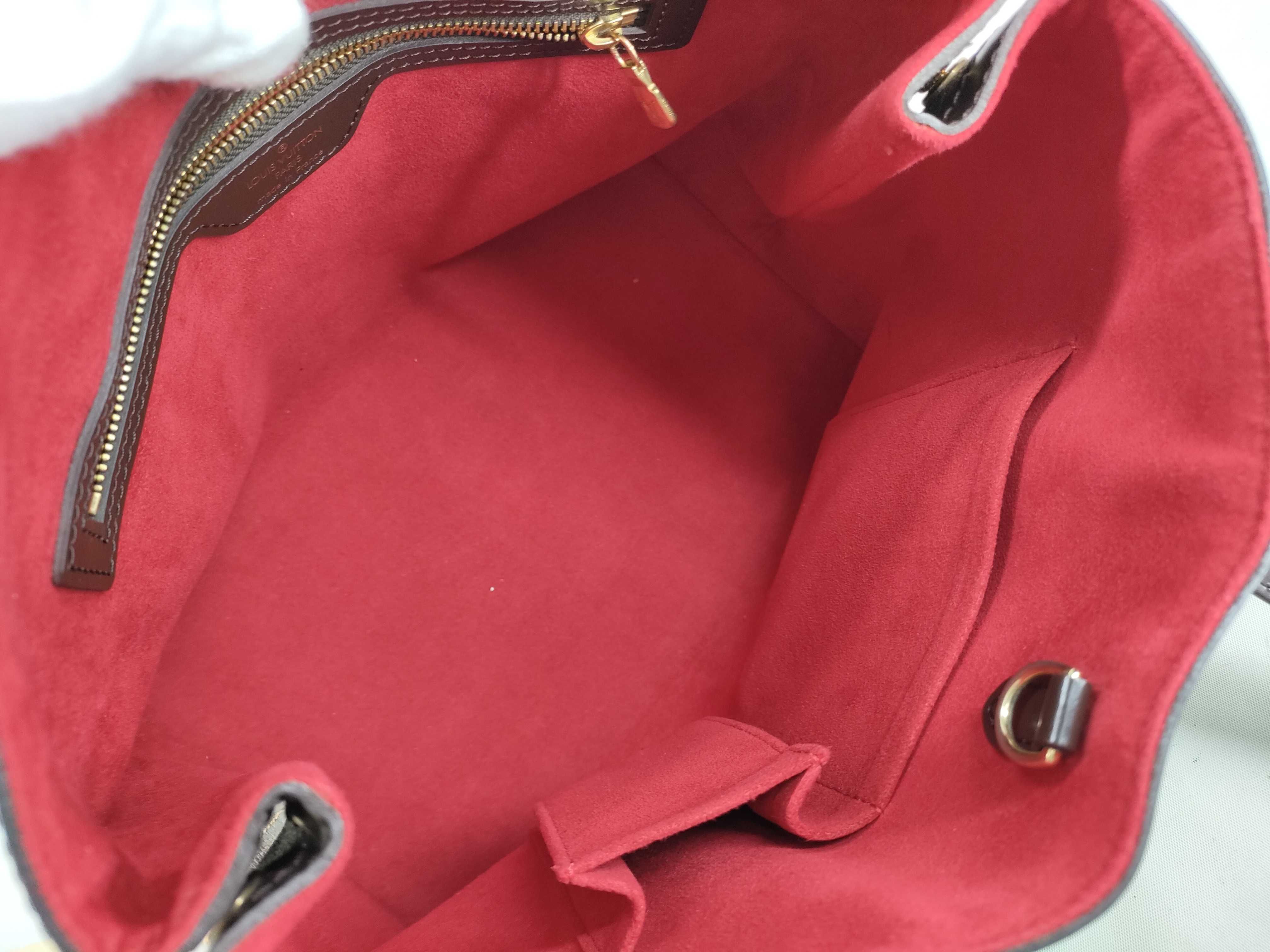 Damier Louis Vuitton Hampstead MM Tote Bag Damier N51205 Handbag — view 8