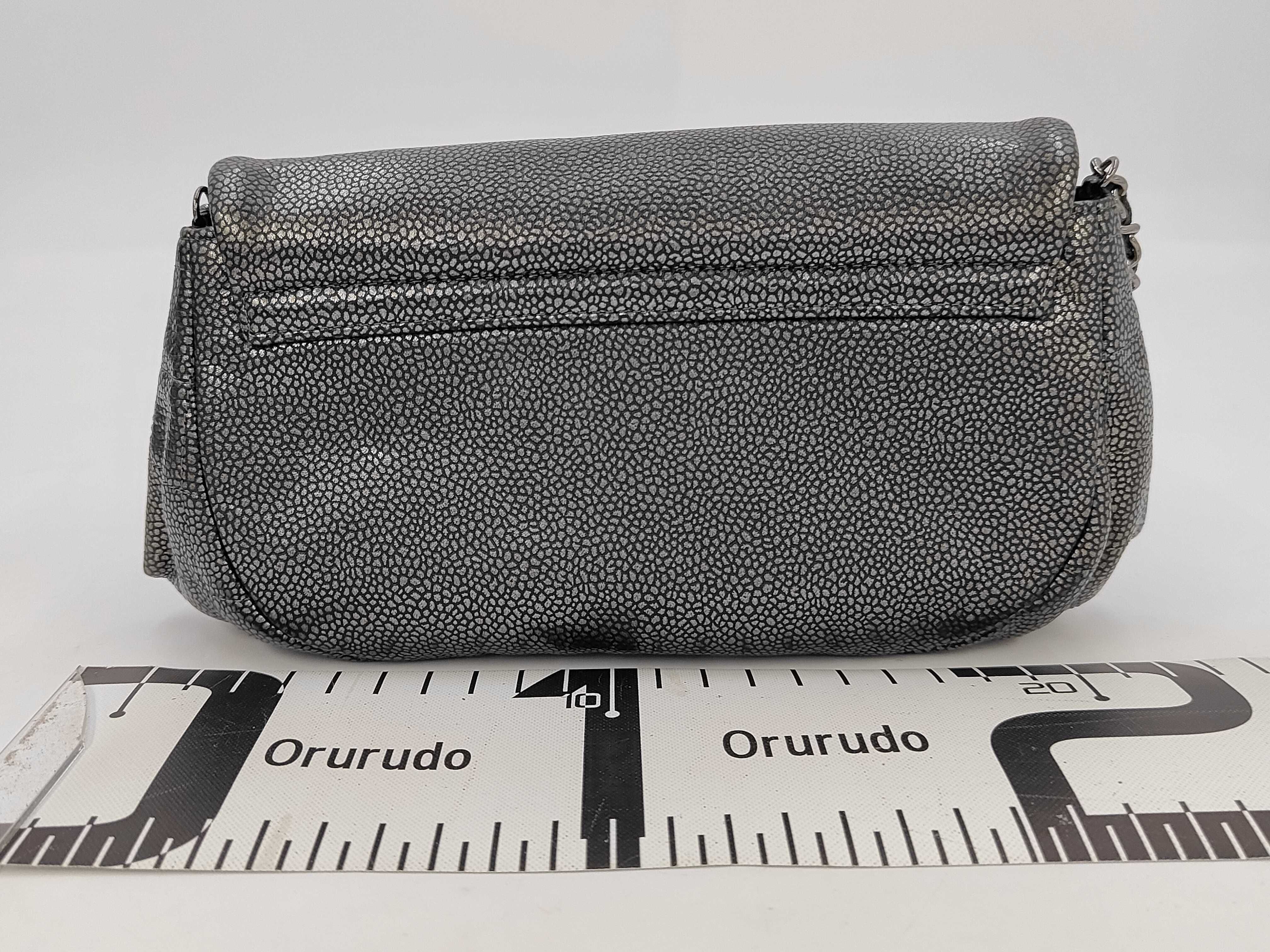 drawstring chain bag shoulder bag — view 2
