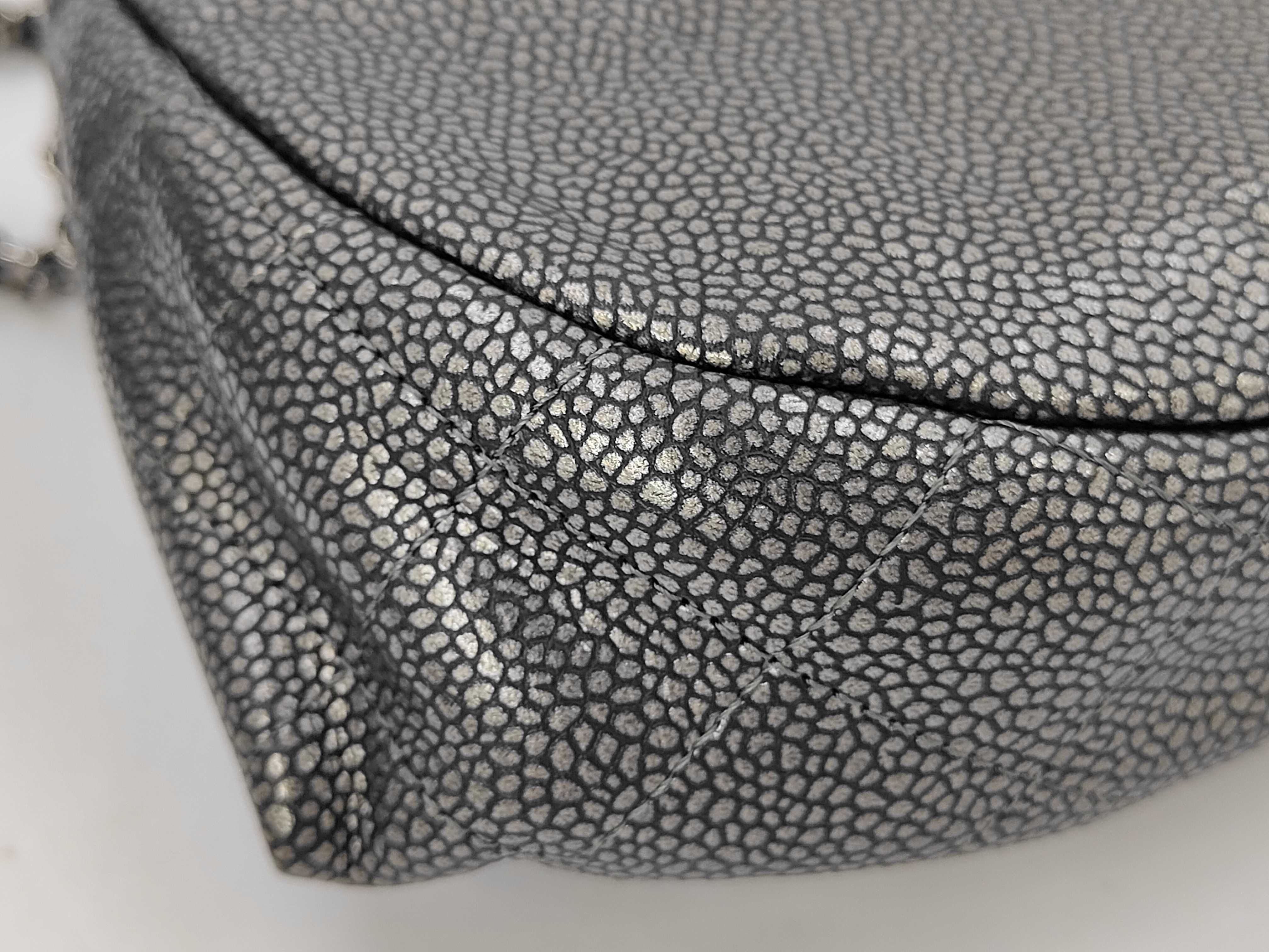 drawstring chain bag shoulder bag — view 3