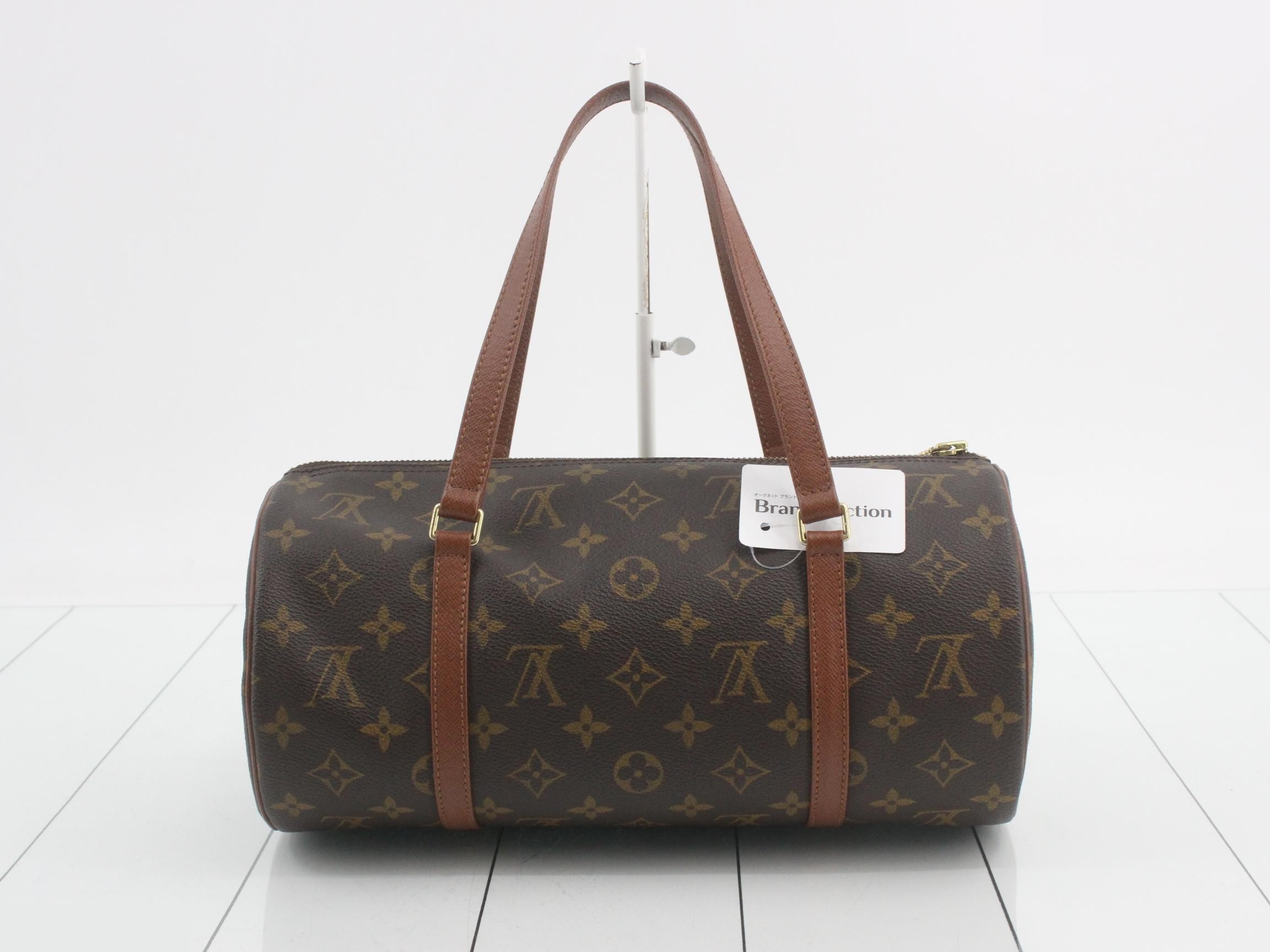 Monogram Papillon 30 handbag with pouch — view 2