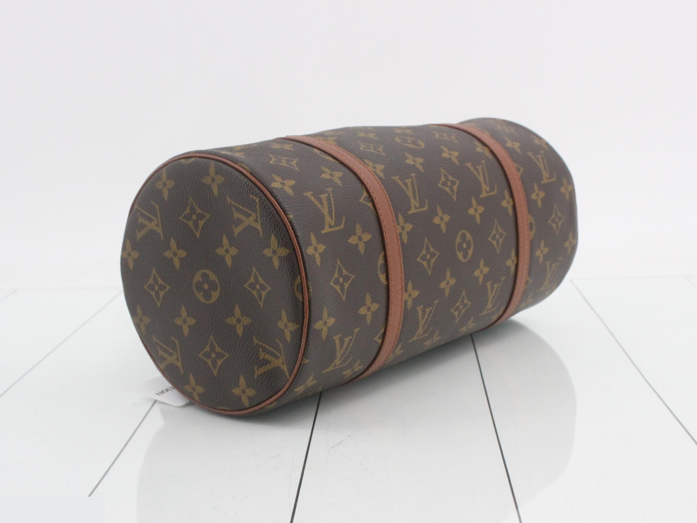 Monogram Papillon 30 handbag with pouch — view 5