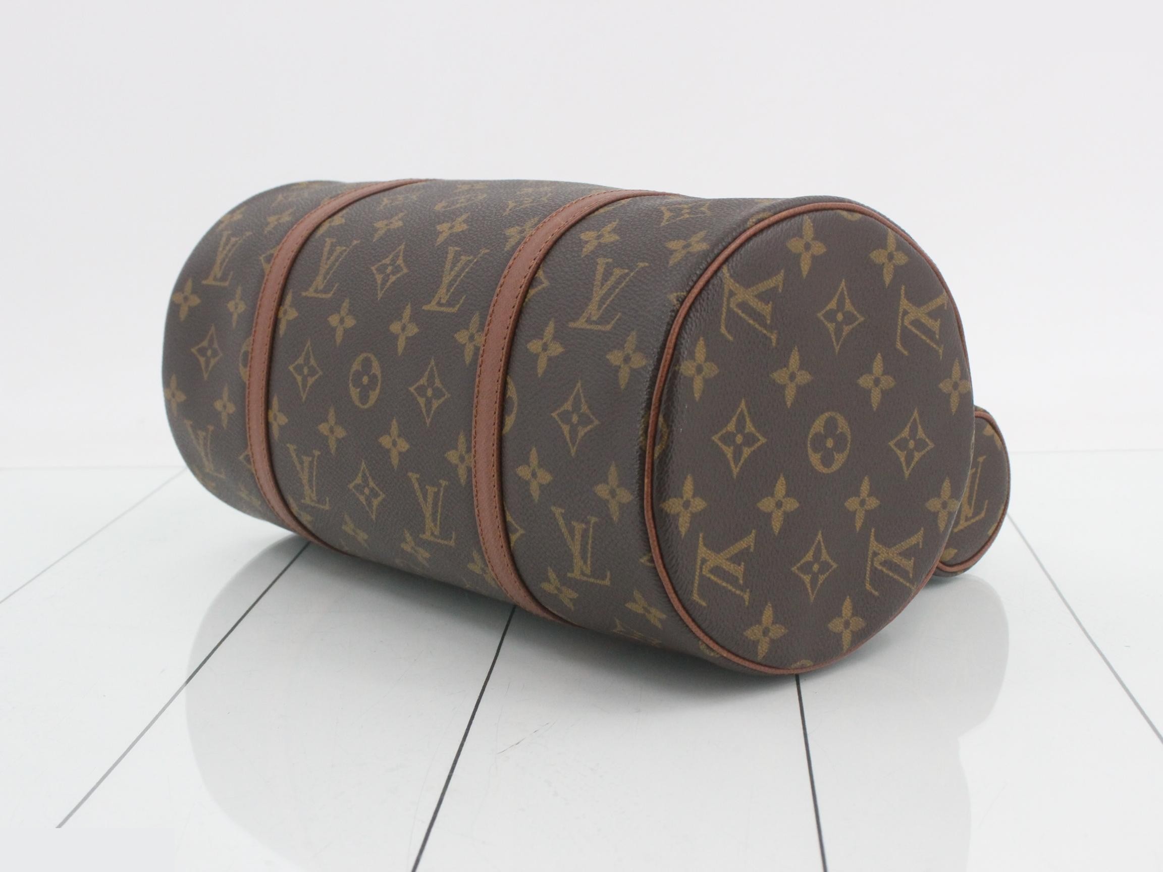 Monogram Papillon 30 handbag with pouch — view 6