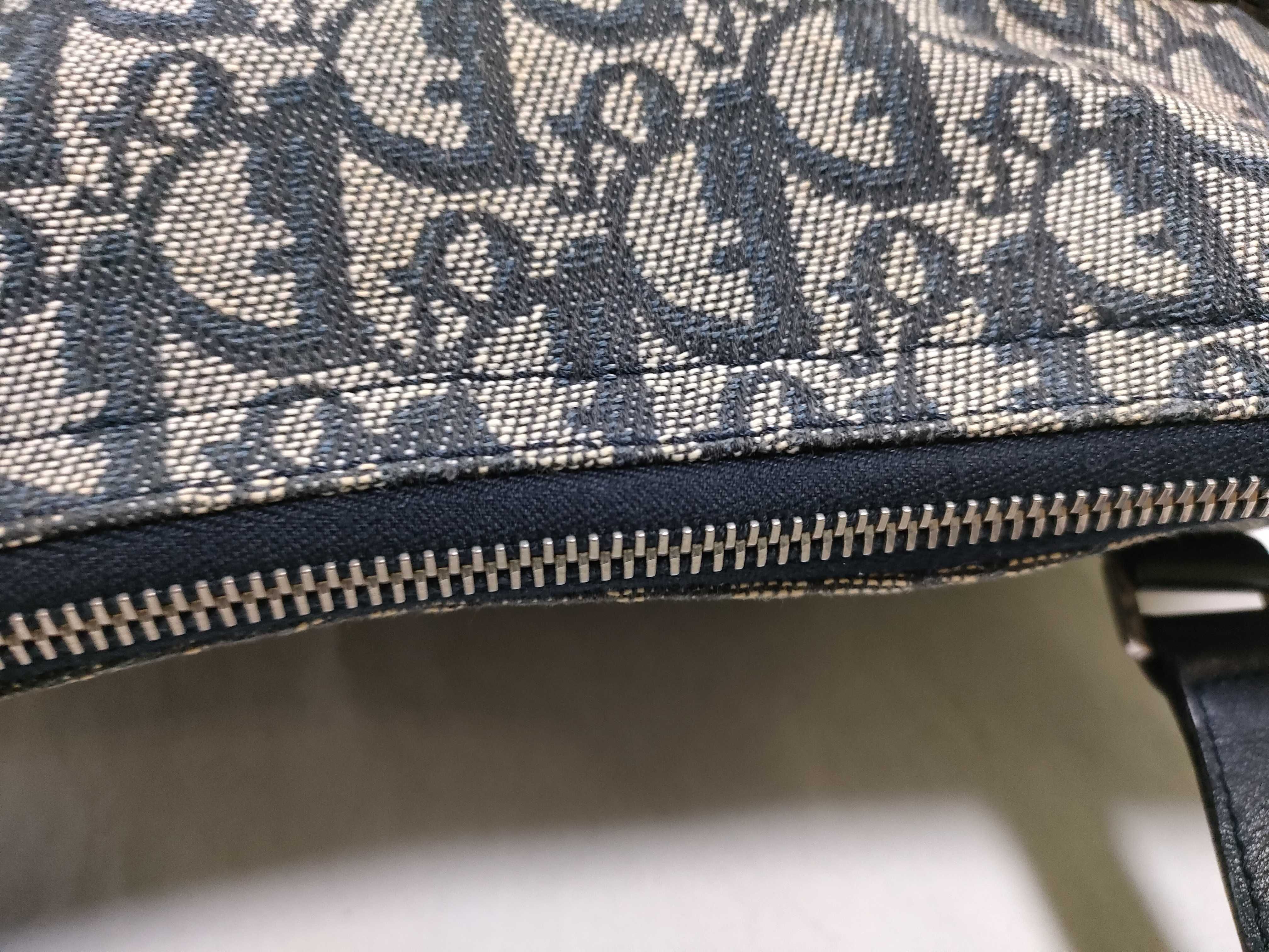 Trotter Christian Dior Trotter Canvas x Leather Handbag — view 6