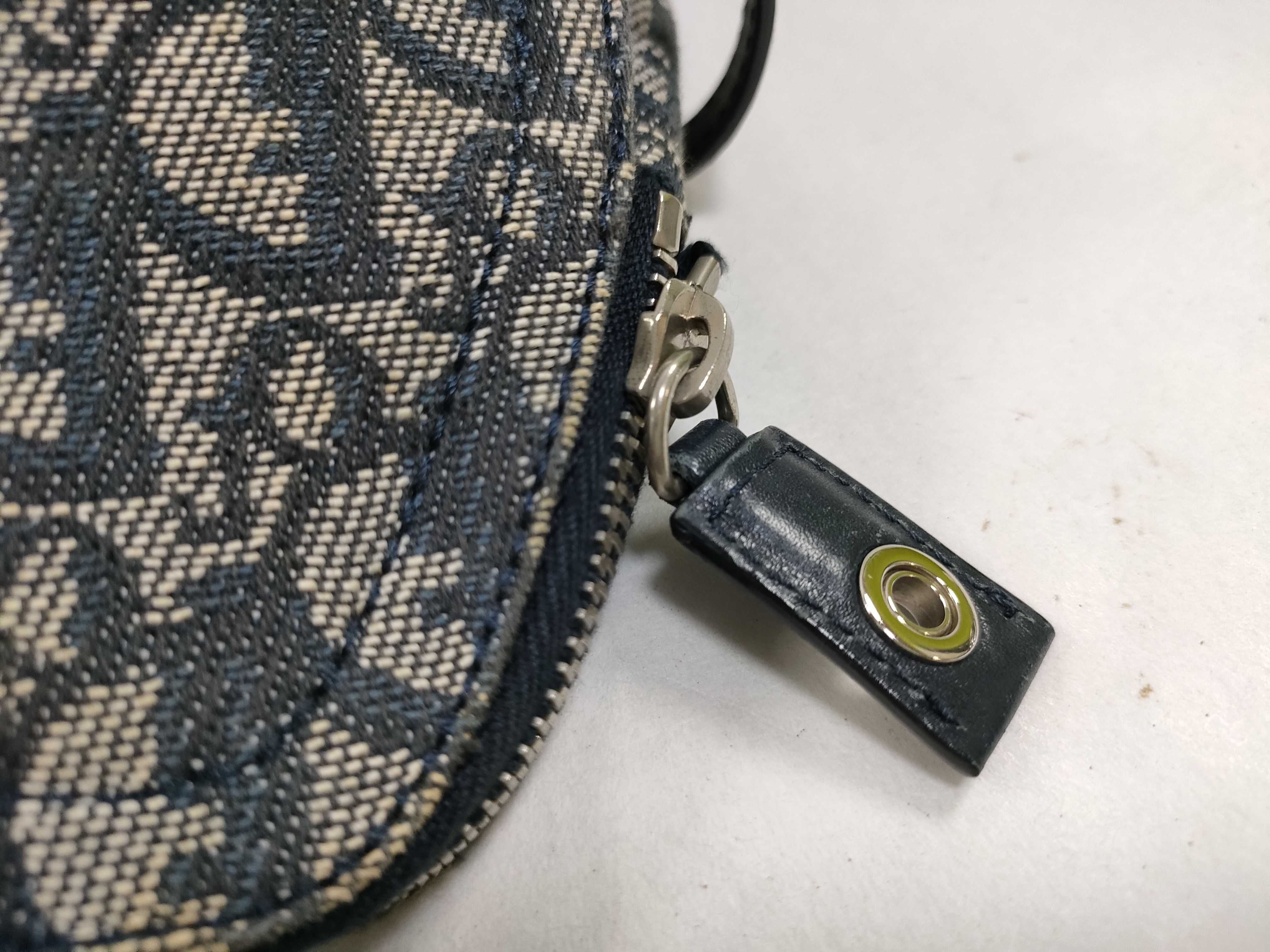 Trotter Christian Dior Trotter Canvas x Leather Handbag — view 7