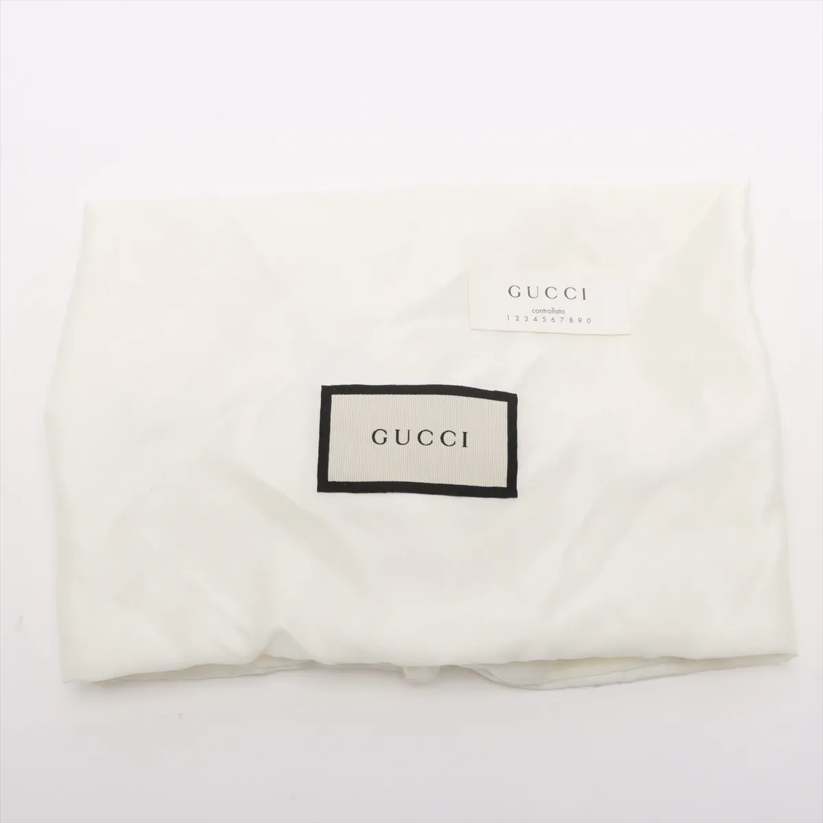 GG Supreme PVC x Leather Waist Pouch Black 474293 — view 12
