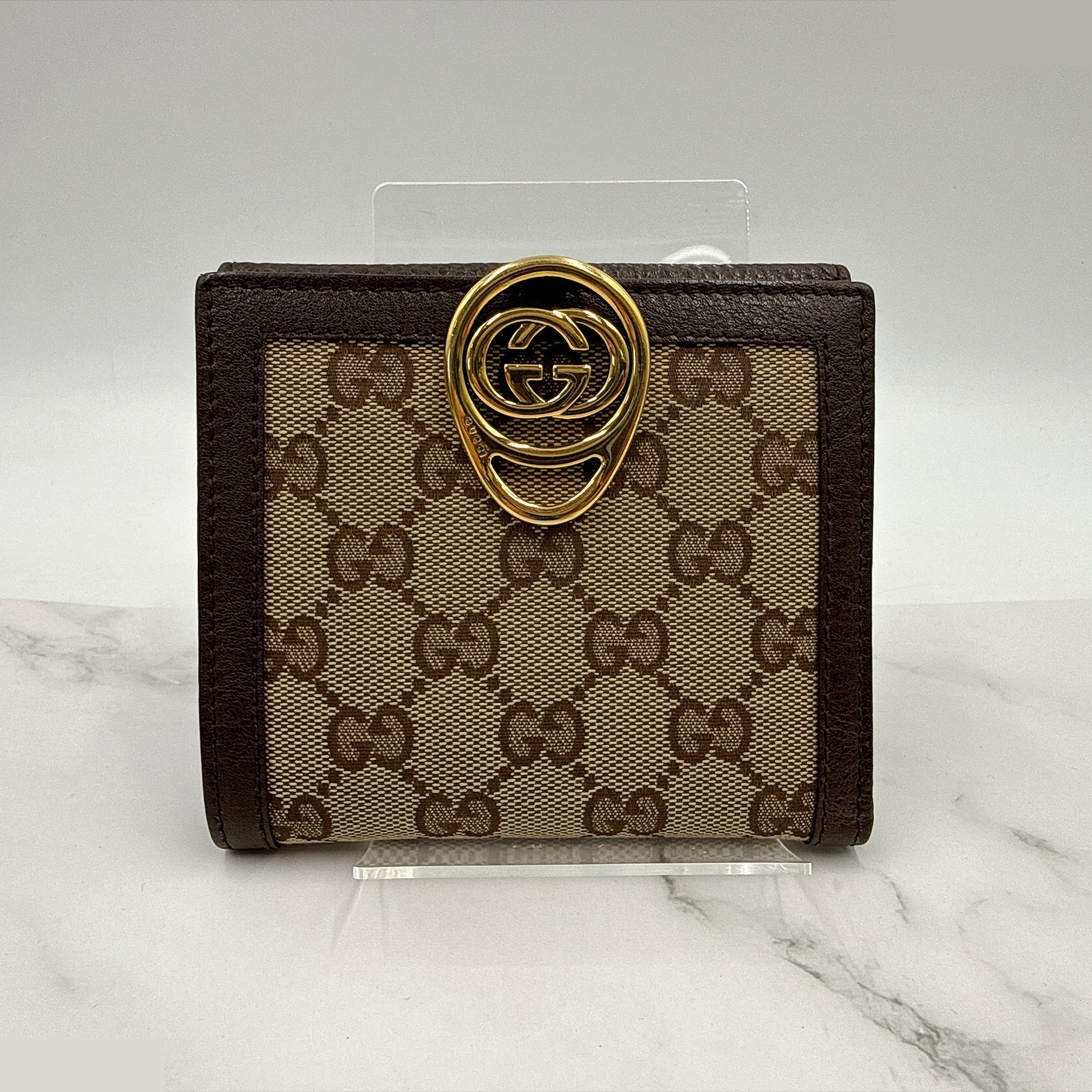 GG Canvas (Bag) & Wallet 224226 Folding Wallet Compact Wallet — view 2