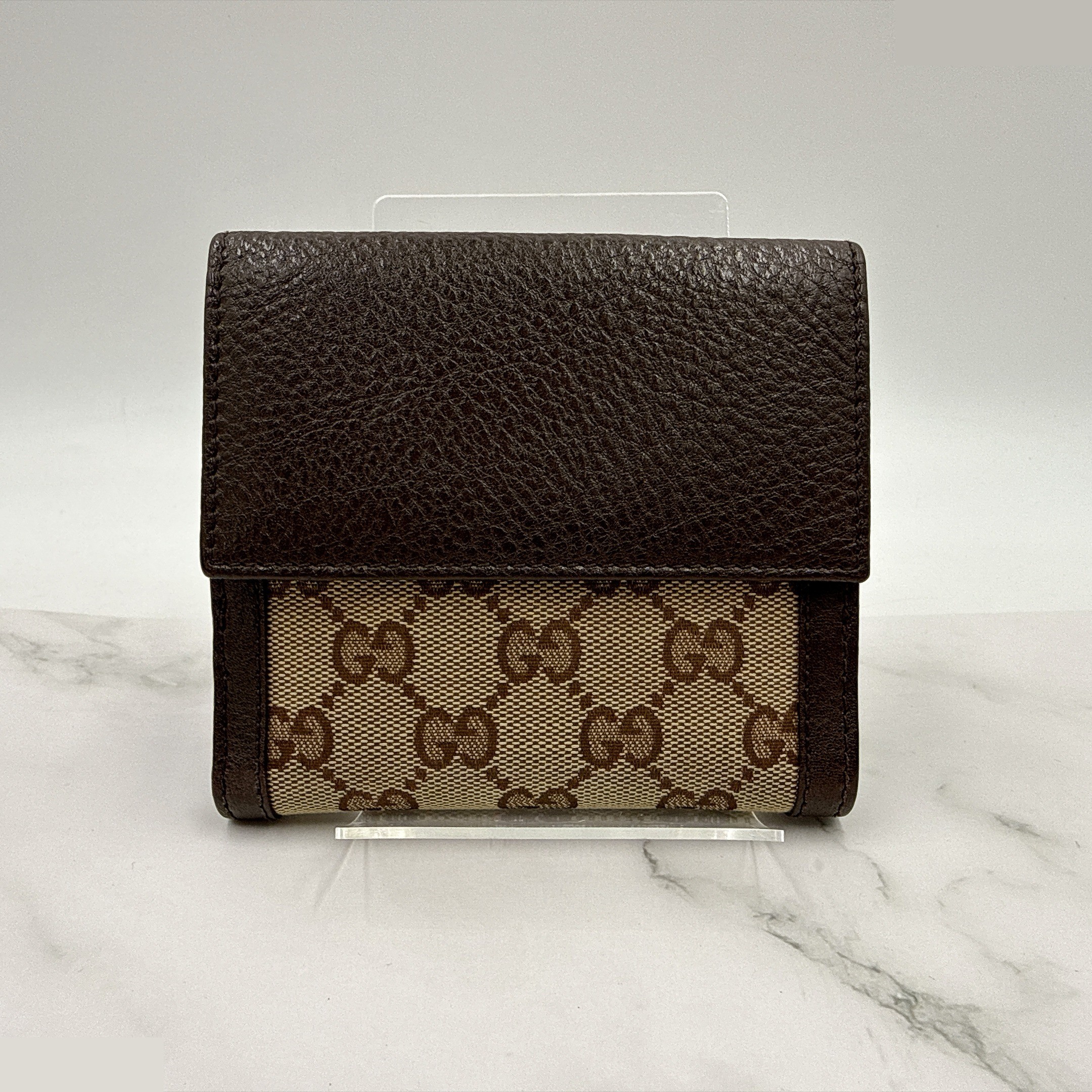 GG Canvas (Bag) & Wallet 224226 Folding Wallet Compact Wallet — view 3