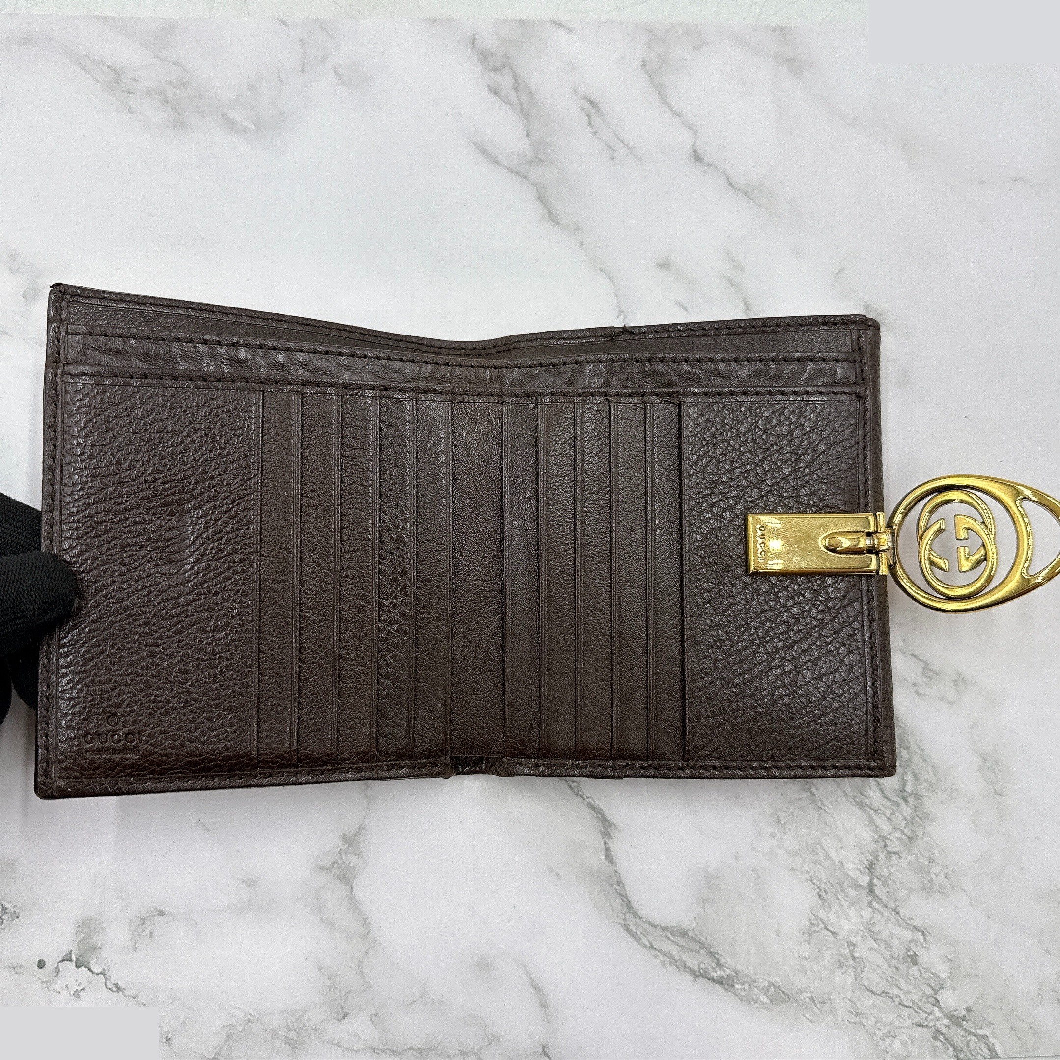 GG Canvas (Bag) & Wallet 224226 Folding Wallet Compact Wallet — view 8