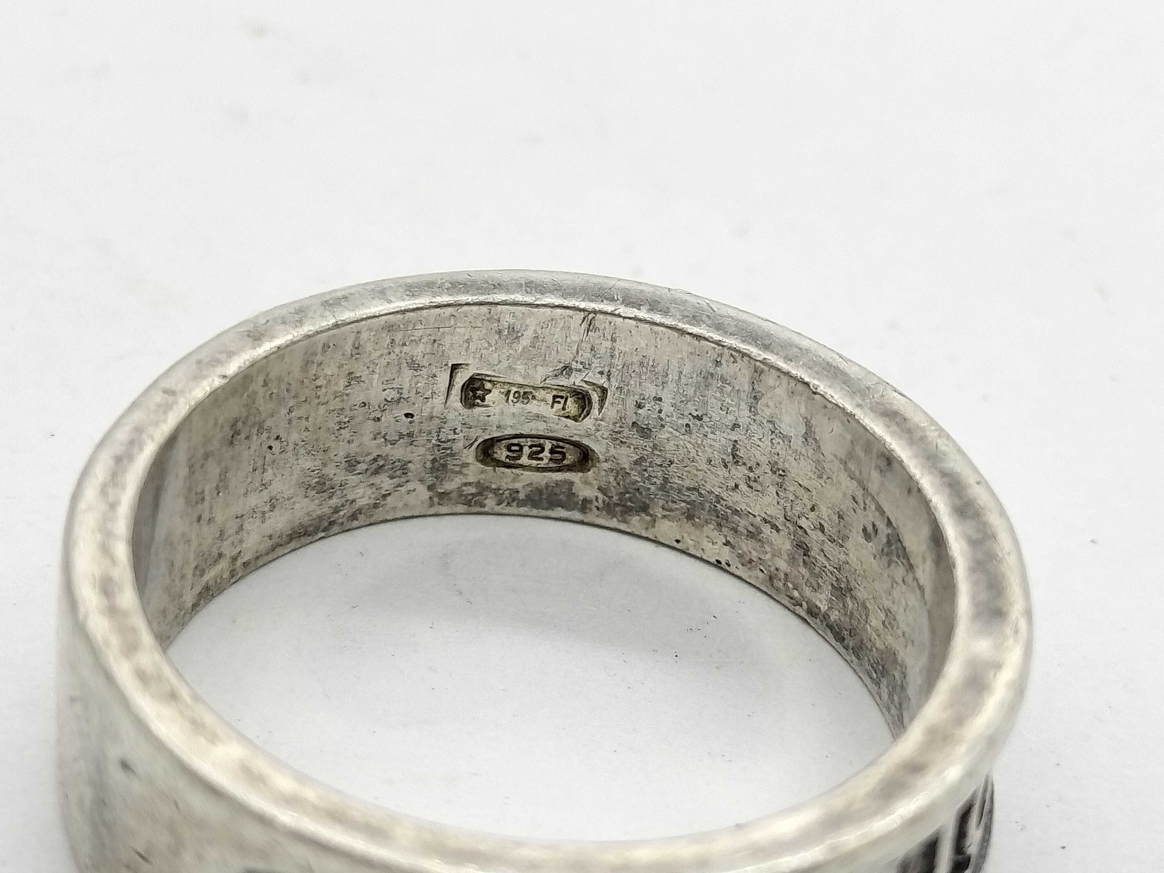 SV925 Interlocking Vintage Ring — view 6