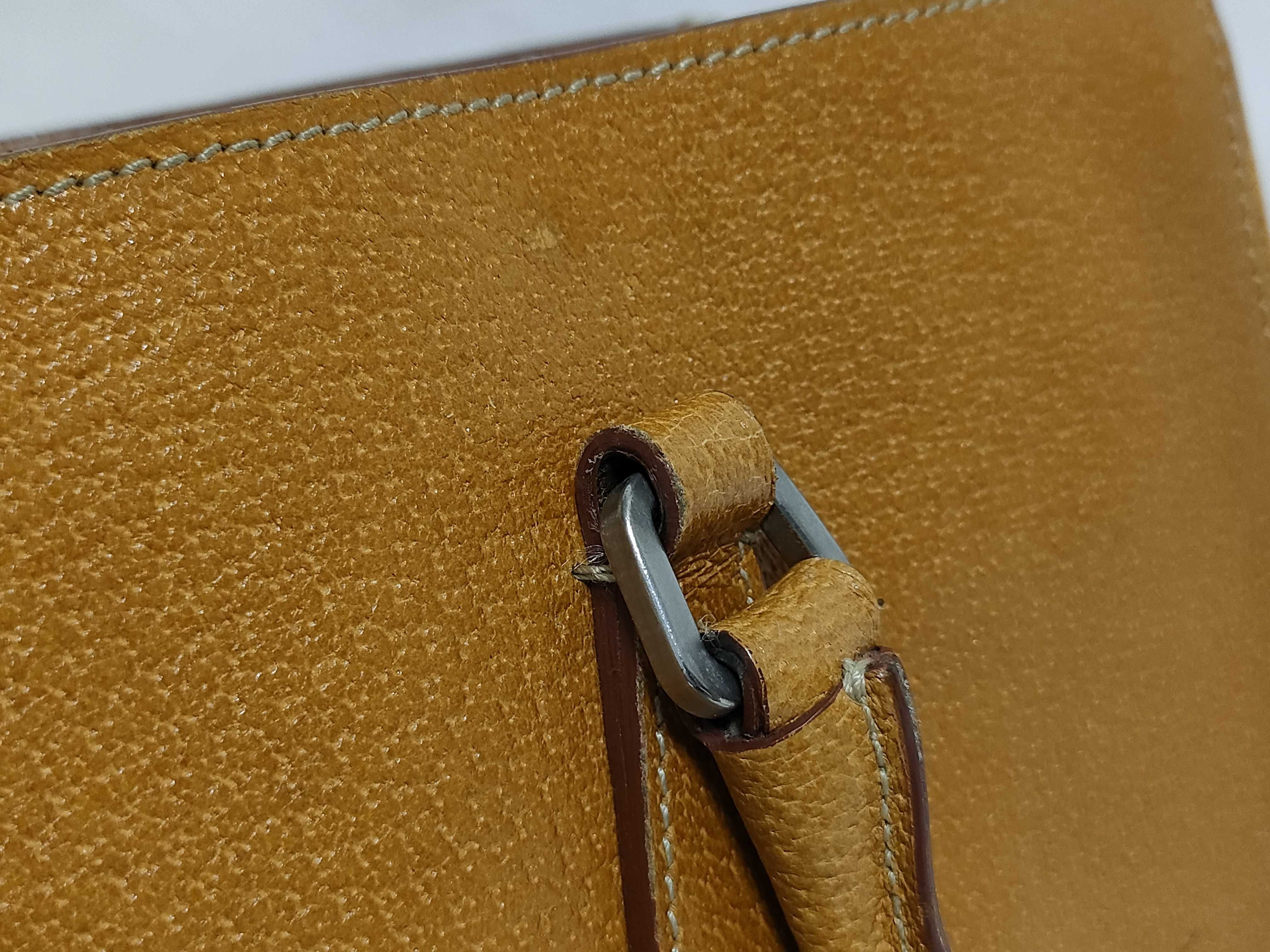 Triangle Logo Tote Bag Brown Tote Bag — view 7