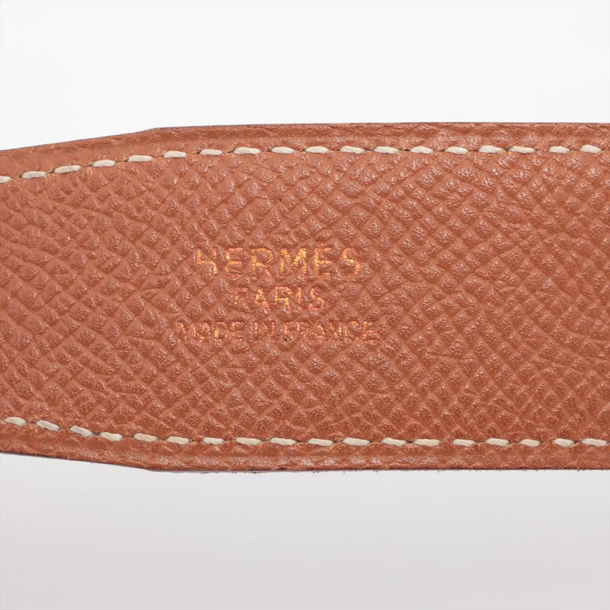 Constance H Belt B:1998 Belt 68 Box calf x Courchevel Black x Gold — view 5