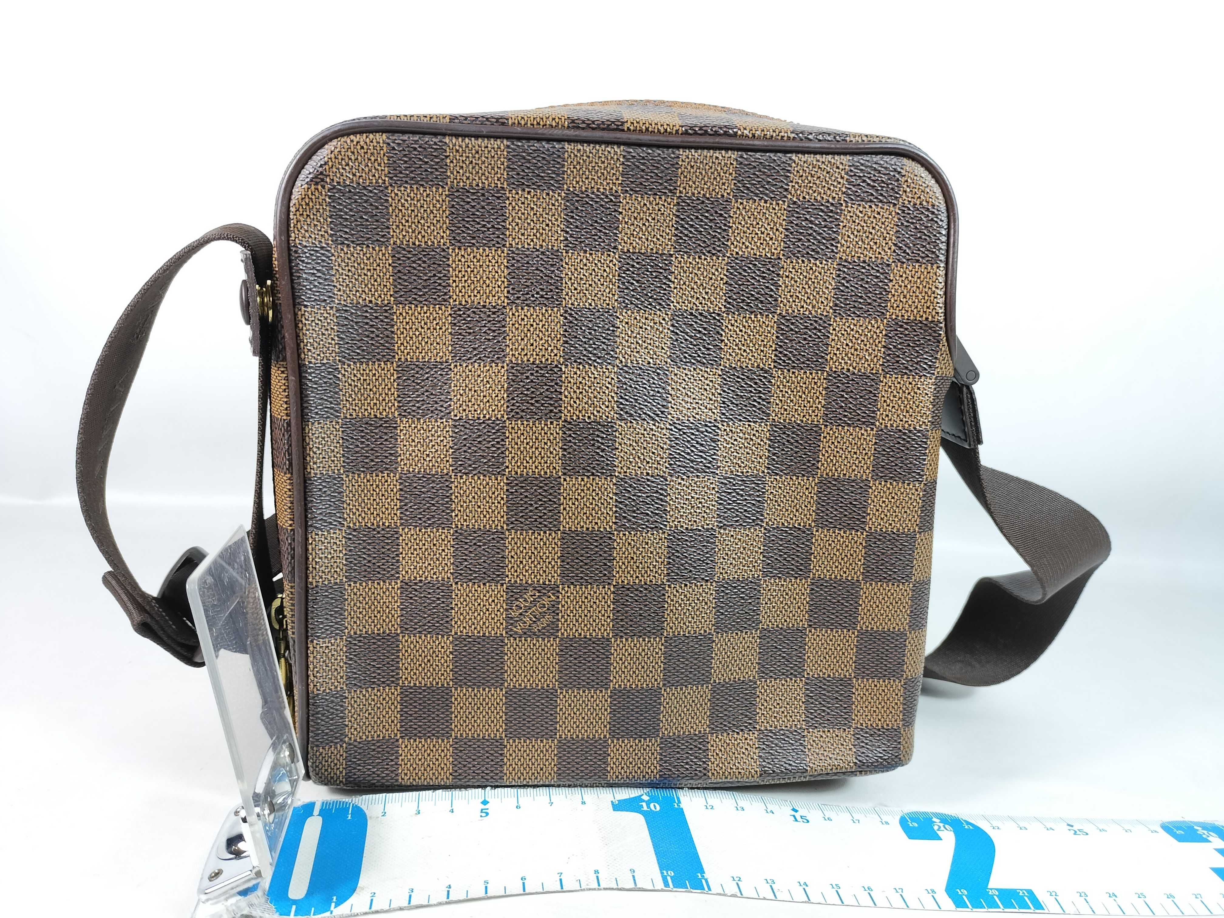 Damier Olaf PM N41442 Brown MI0015 Shoulder Bag — view 2