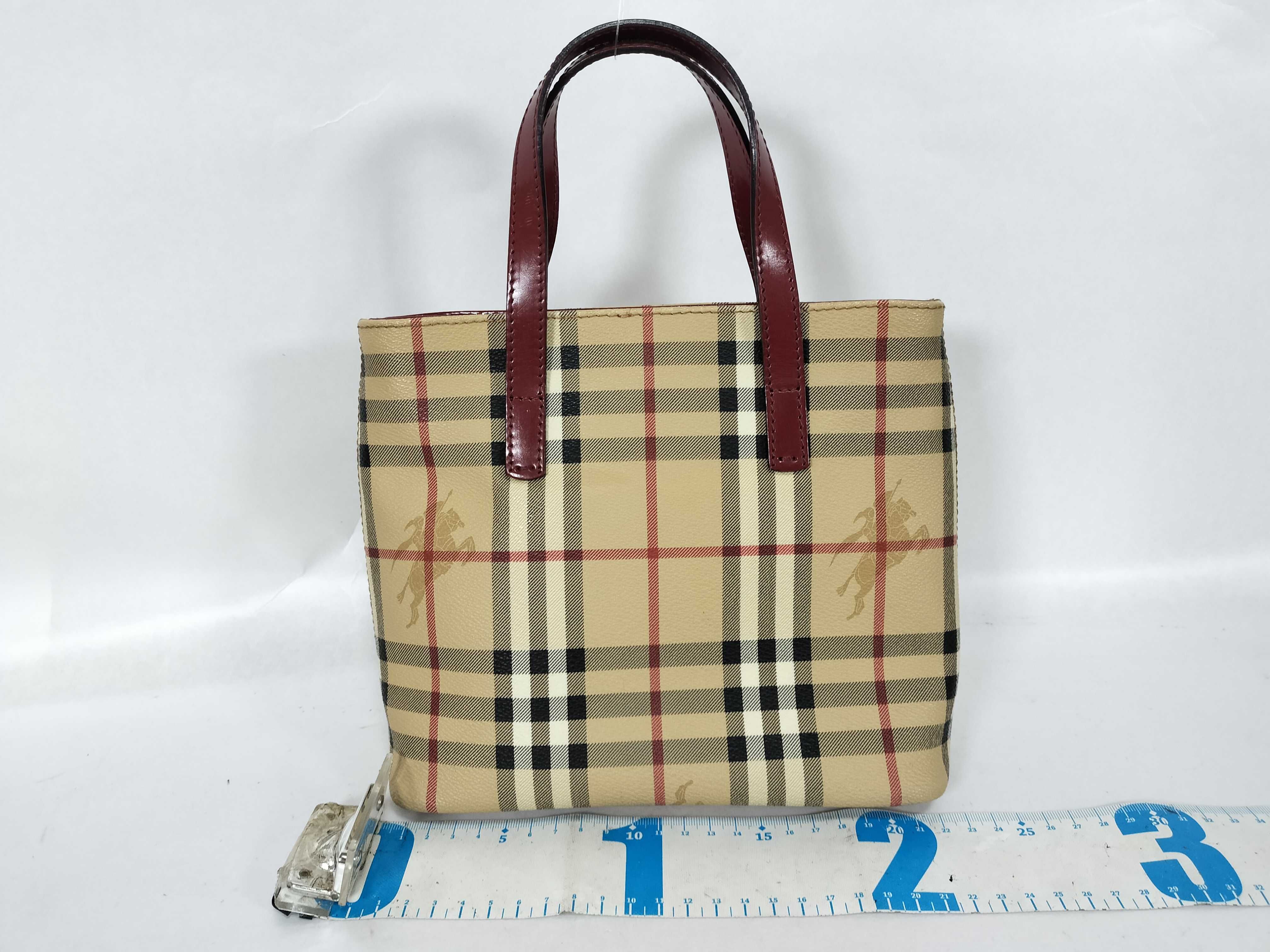 Nova Check PVC Leather Handbag — view 2
