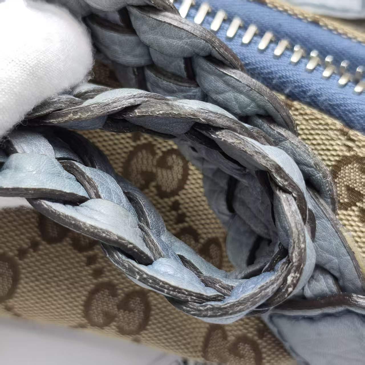【*Shipped from: China*】GUCCI Bamboo Canvas 232959 Handbag — view 9