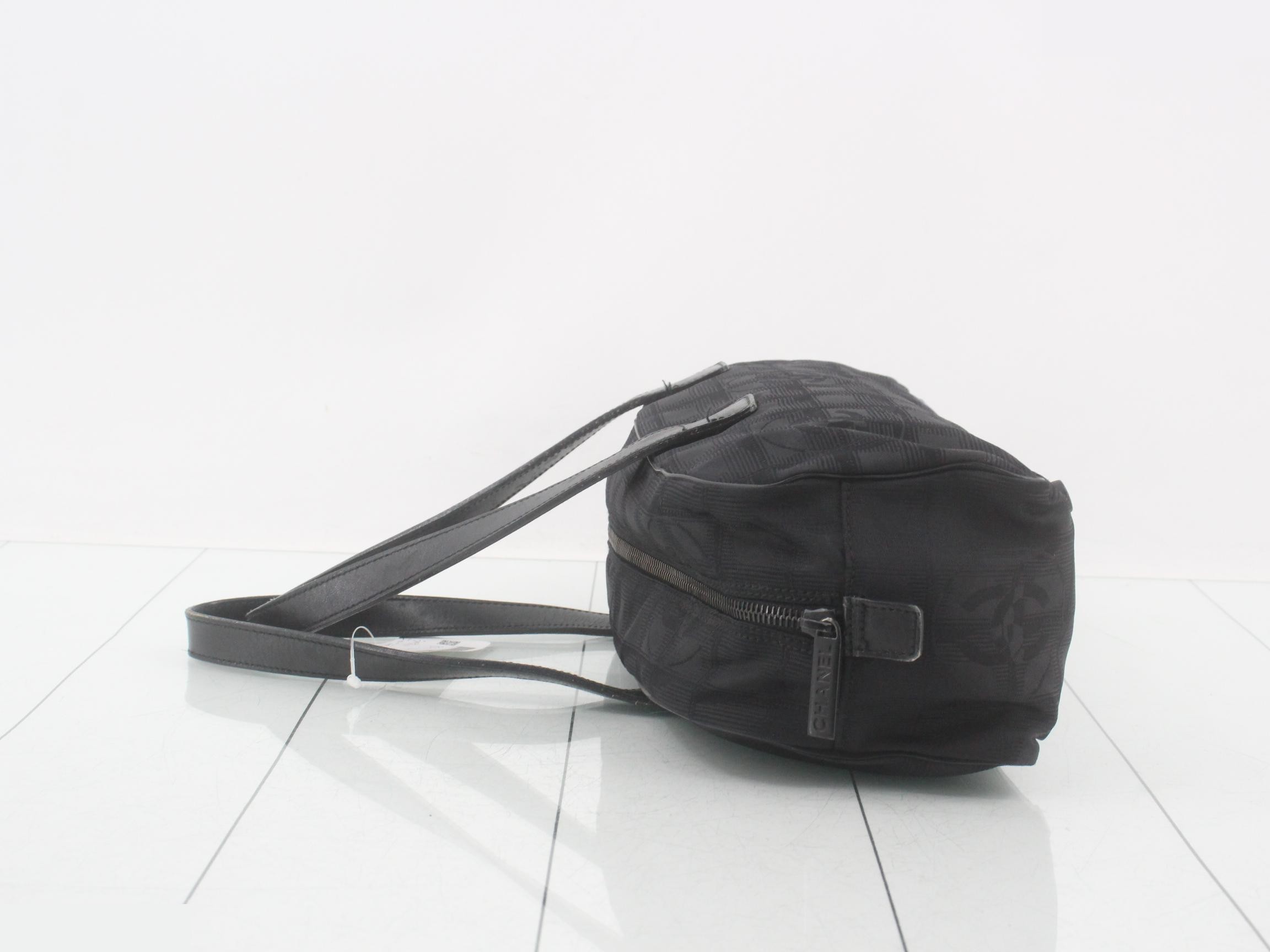 New Travel Line Mini Boston Bag, Black — view 4