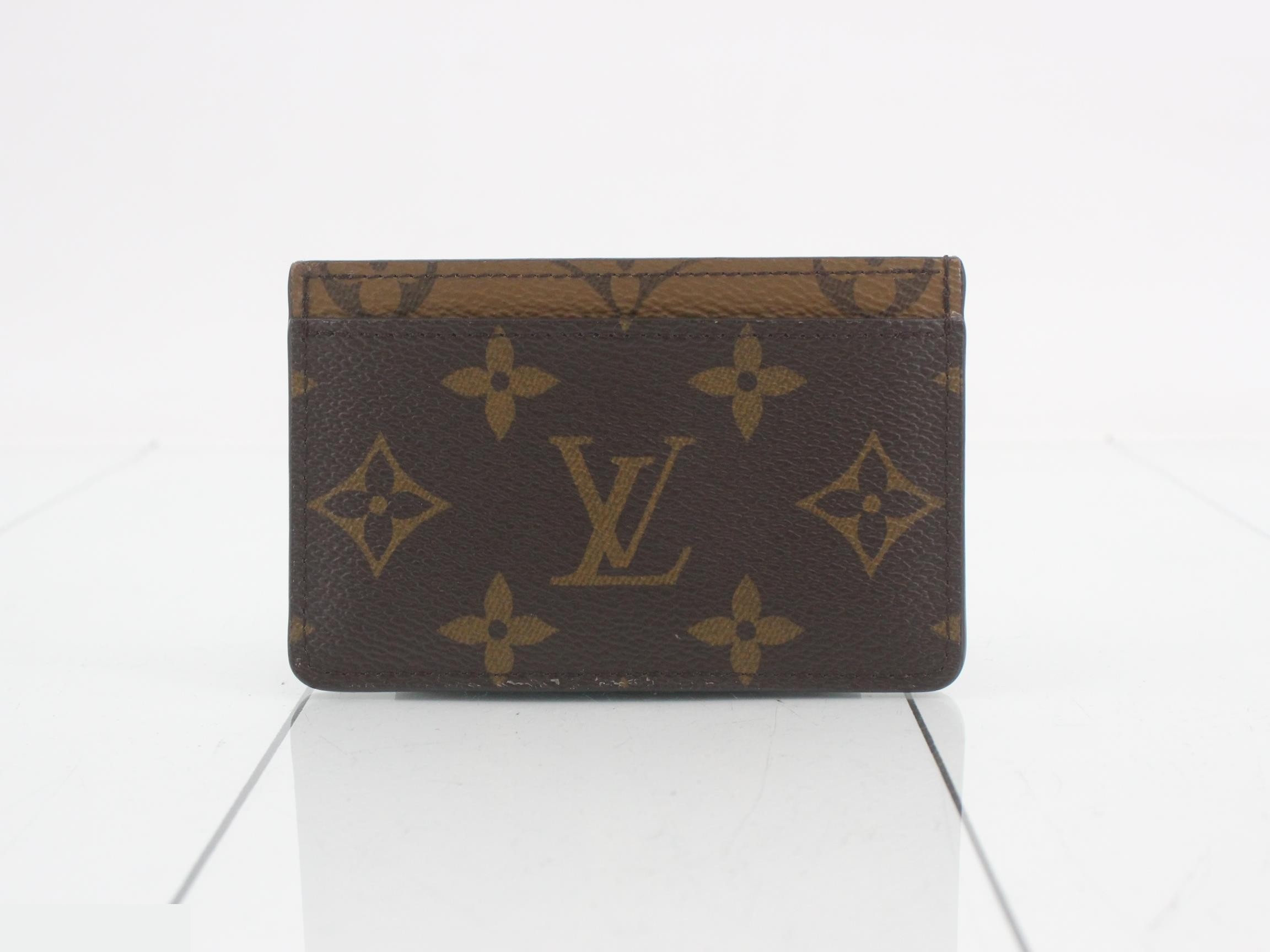 Monogram Reverse Porte Carte Simple — view 2