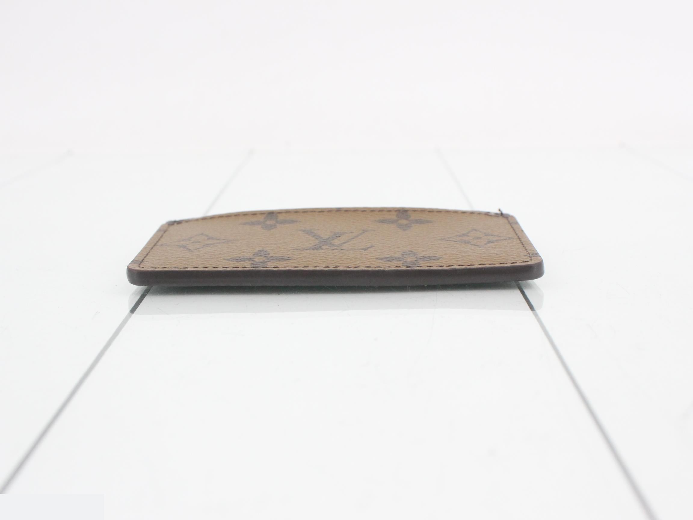 Monogram Reverse Porte Carte Simple — view 3