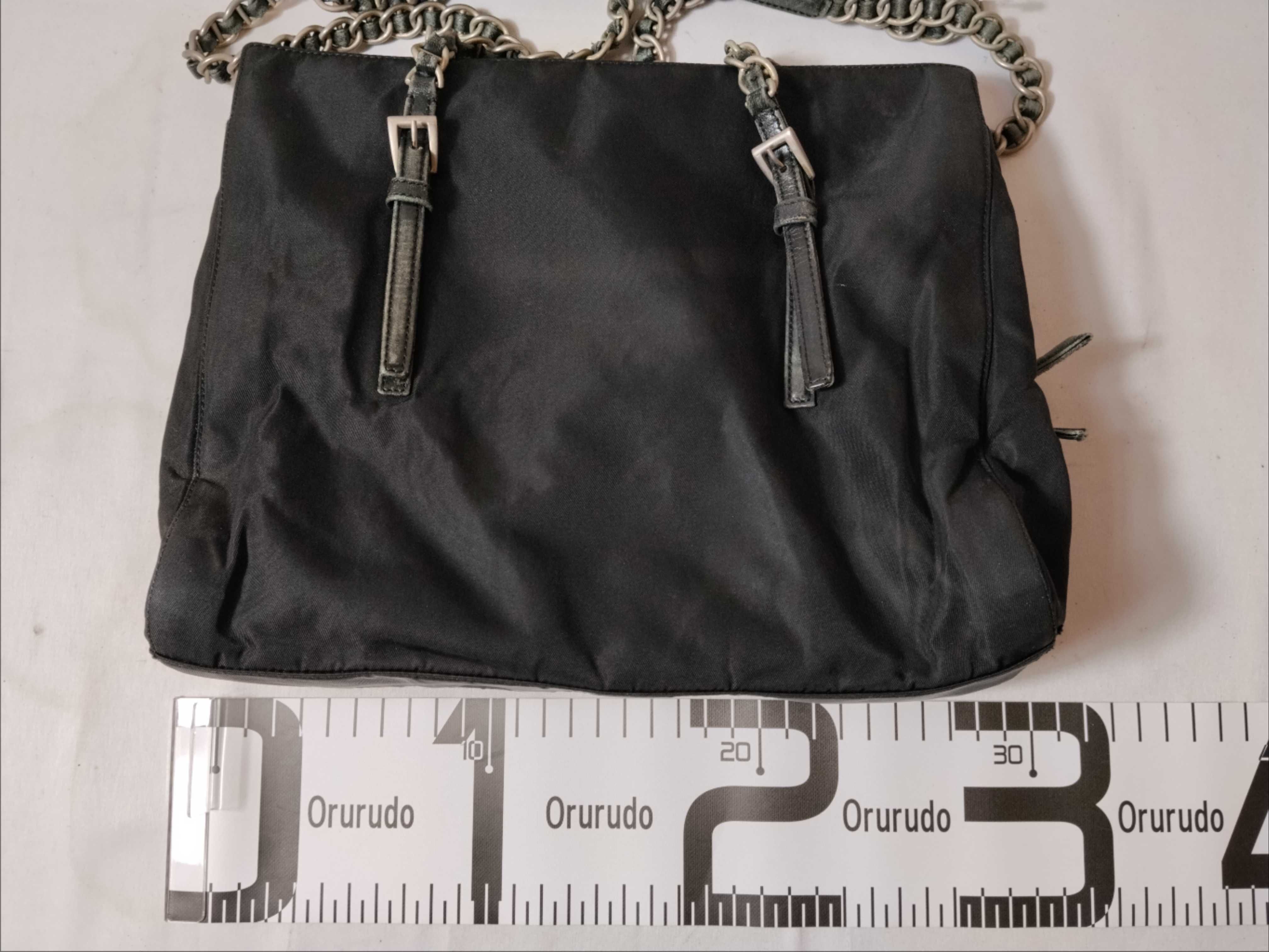 Nylon Chain Shoulder Tote Shoulder Bag — view 2