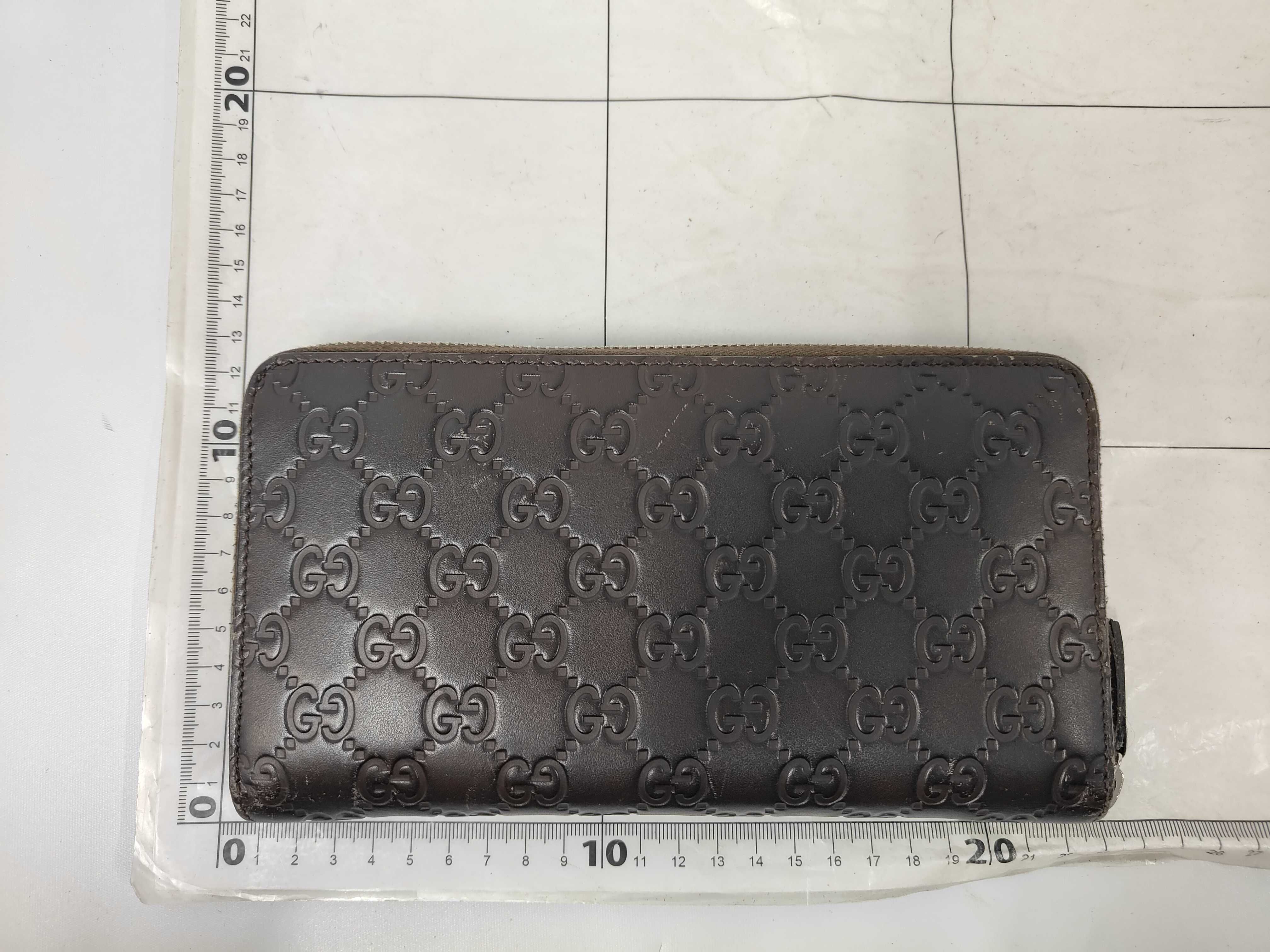 Long Wallet Organizer GG Shima Leather Wallet — view 2