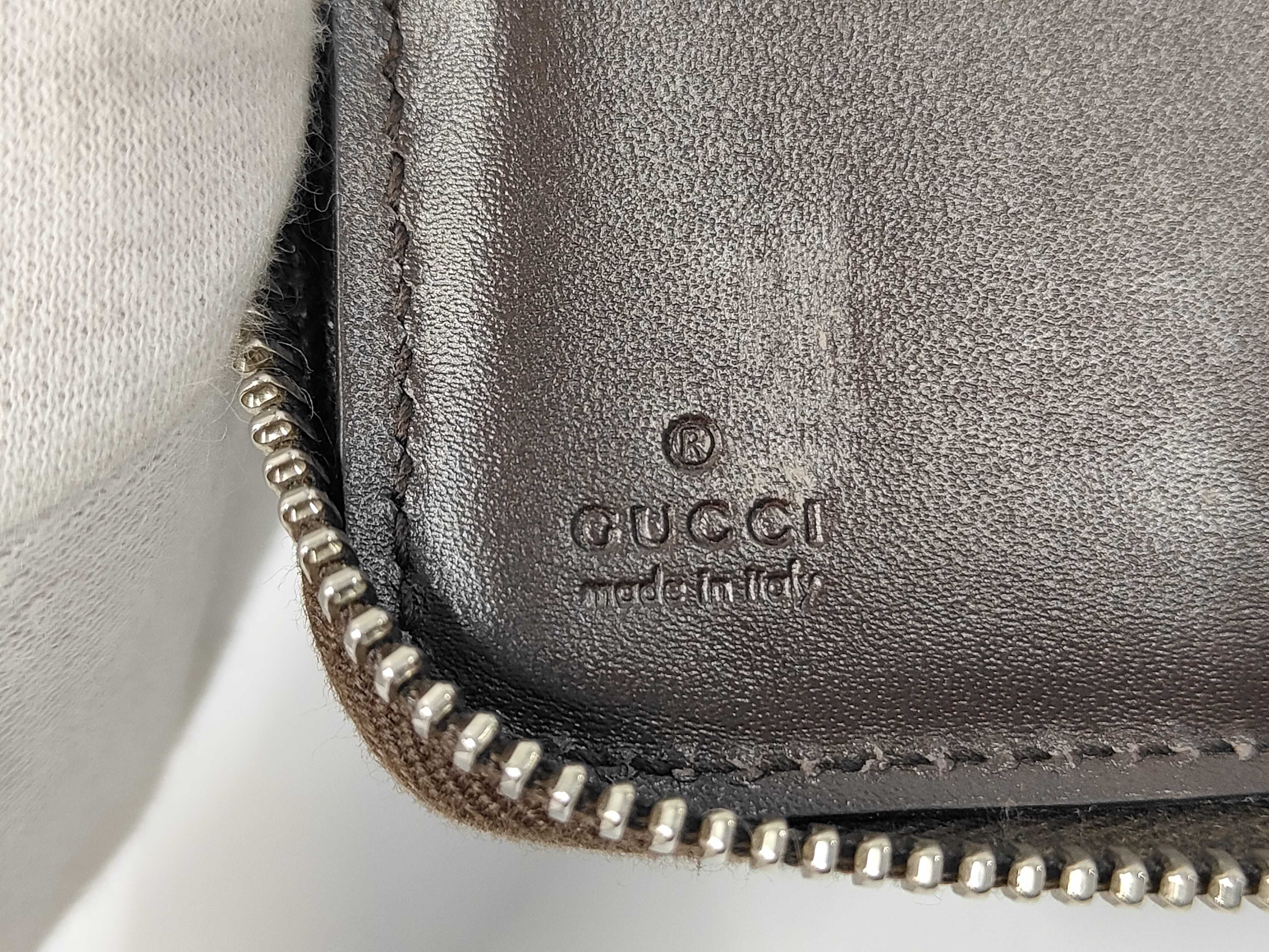 Long Wallet Organizer GG Shima Leather Wallet — view 8