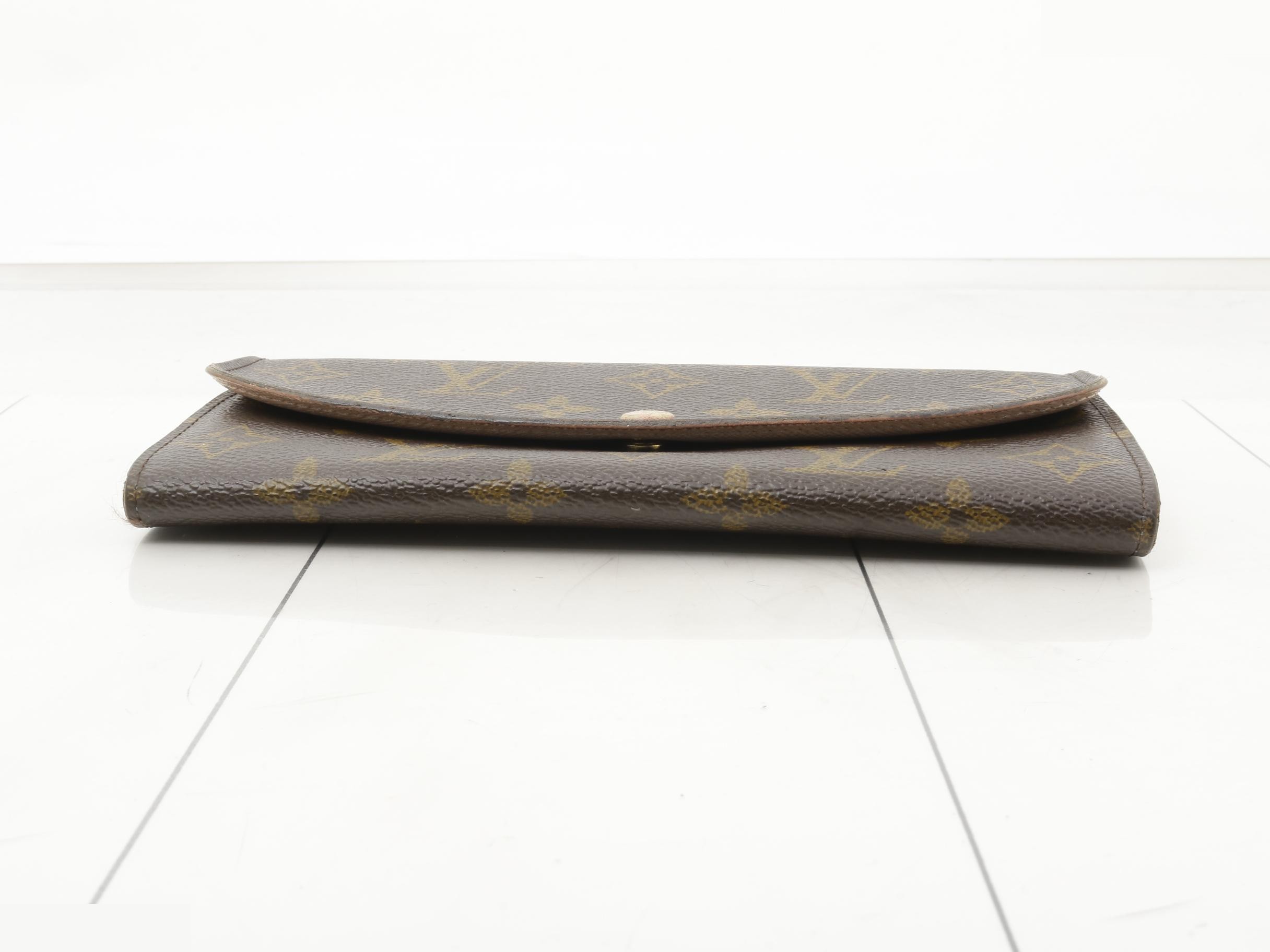 Monogram Portefeuille Emilie Rose Ballerine Bi-fold Long Wallet — view 3
