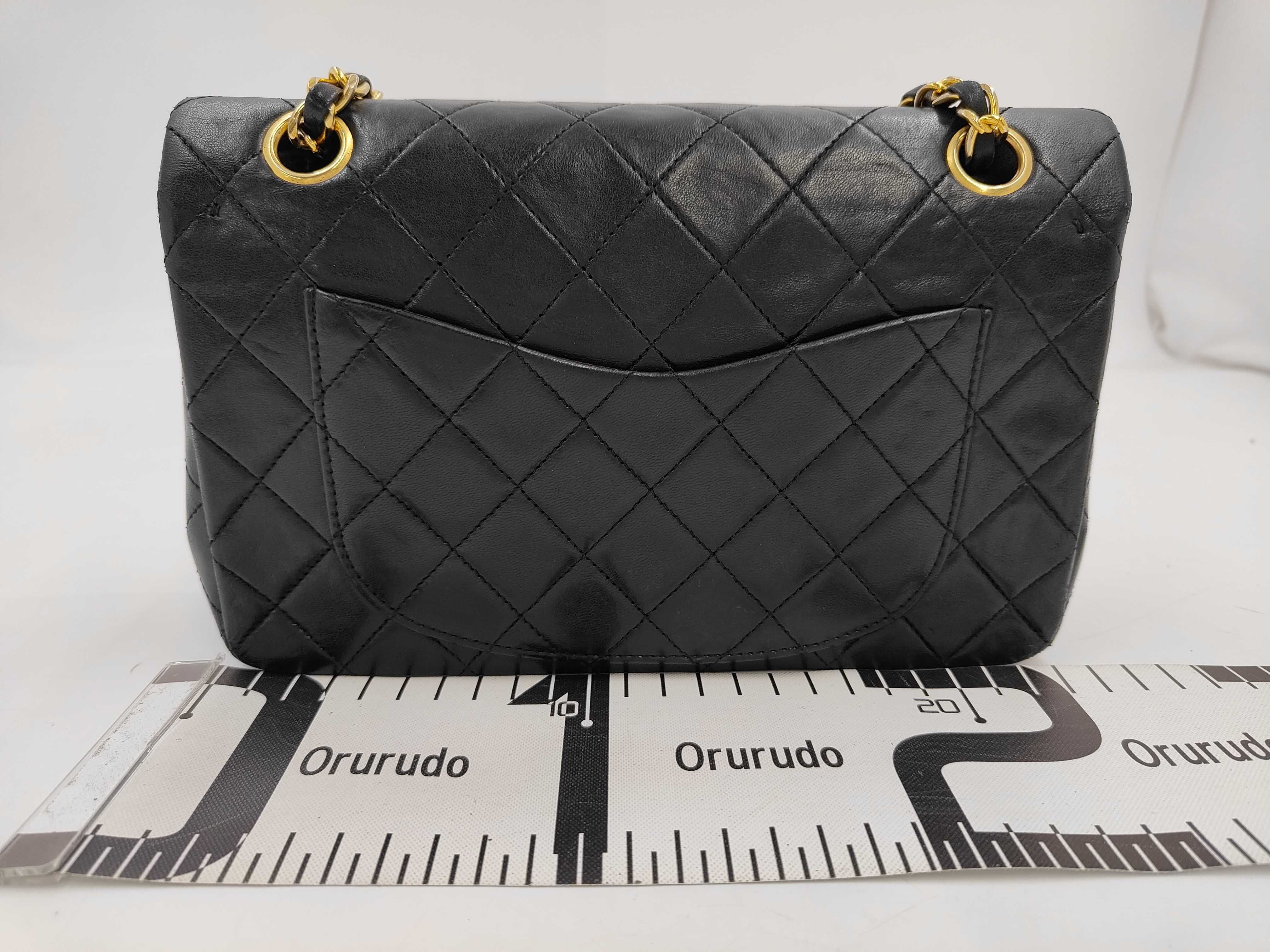 Matelassé 23 Lambskin Double Flap Double Chain Shoulder Bag — view 2