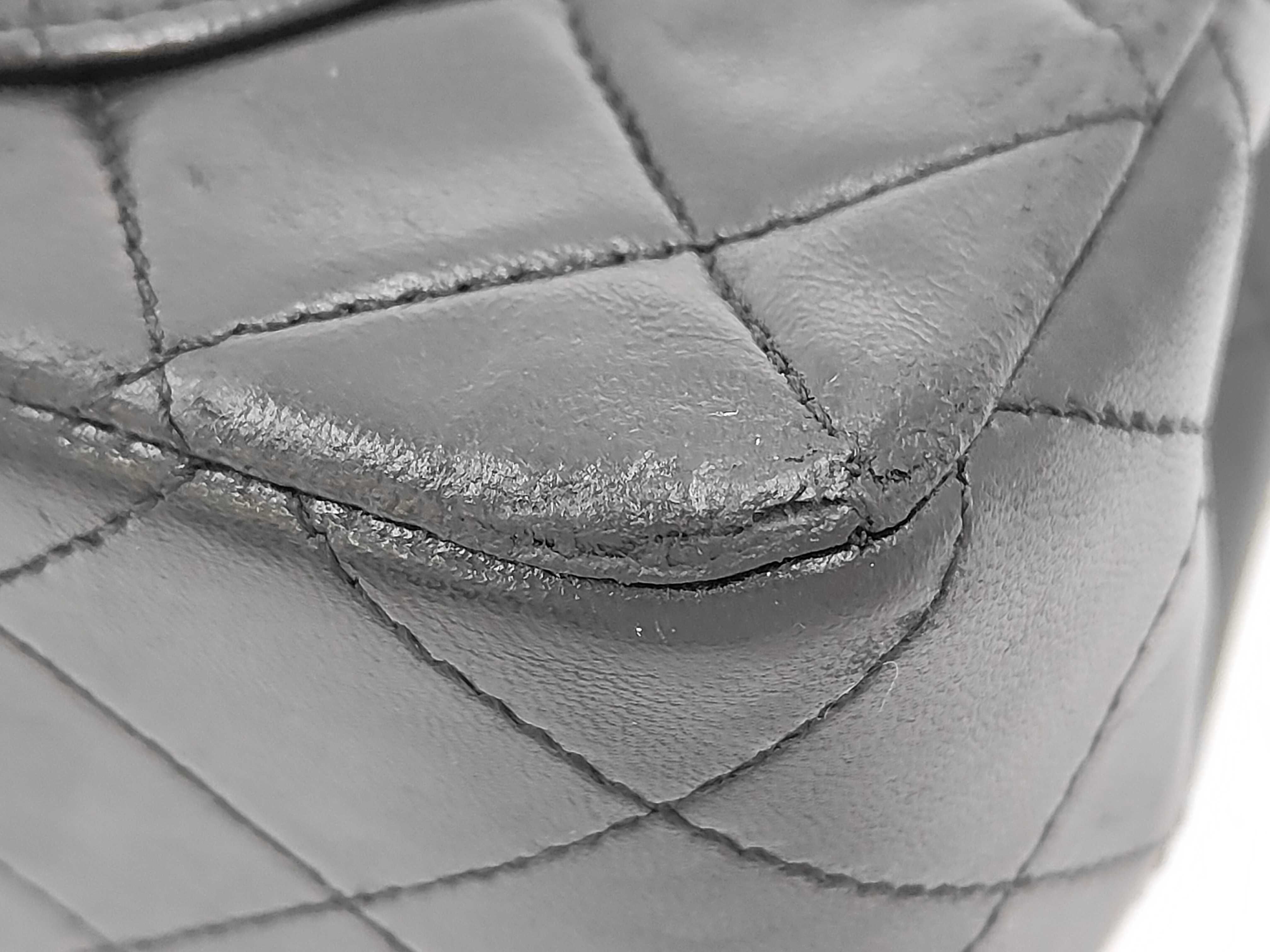 Matelassé 23 Lambskin Double Flap Double Chain Shoulder Bag — view 5
