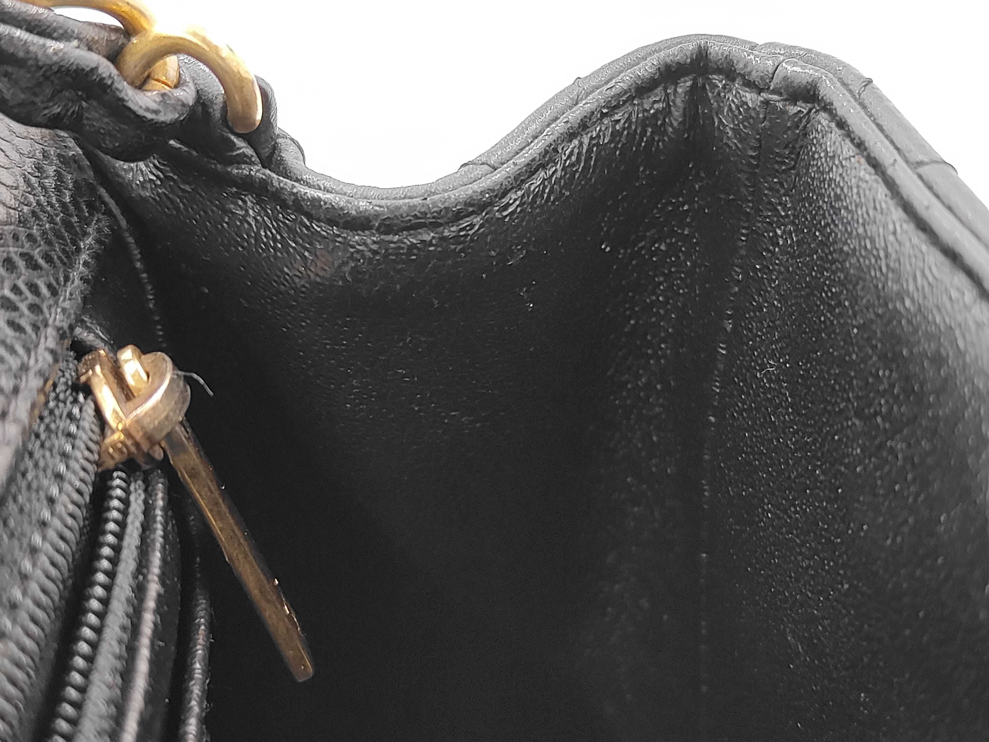 Caviar Skin Mini Matelassé Chain Shoulder Bag (Serial Number 21) — view 9