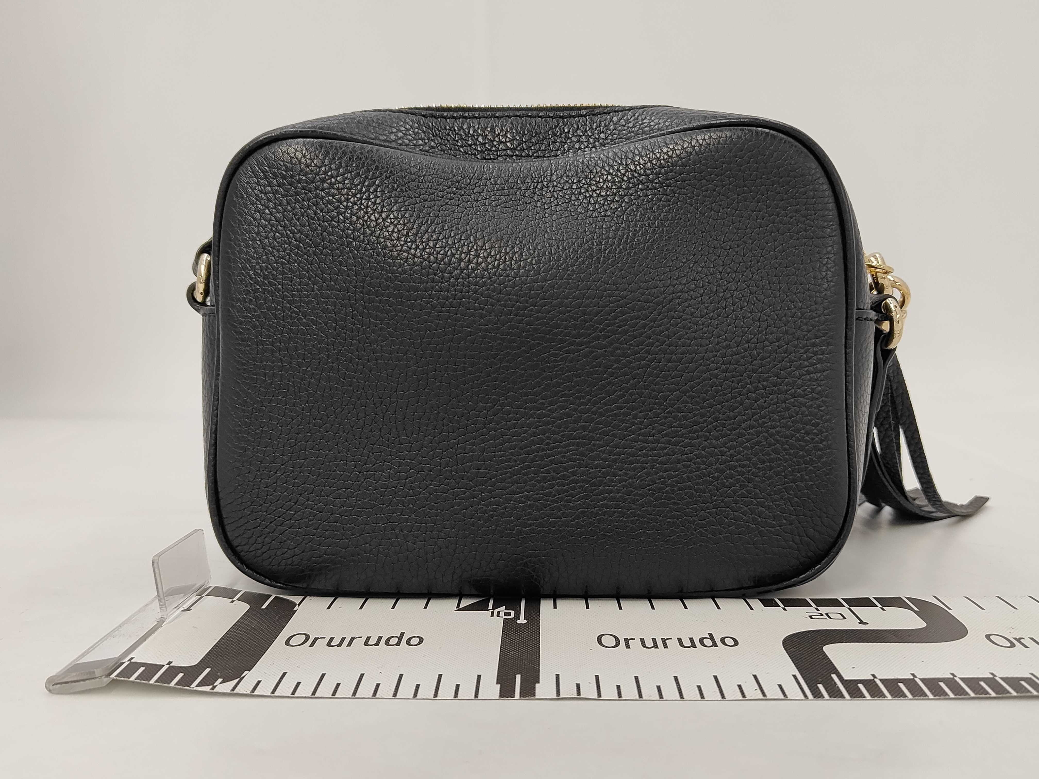 black shoulder bag — view 2