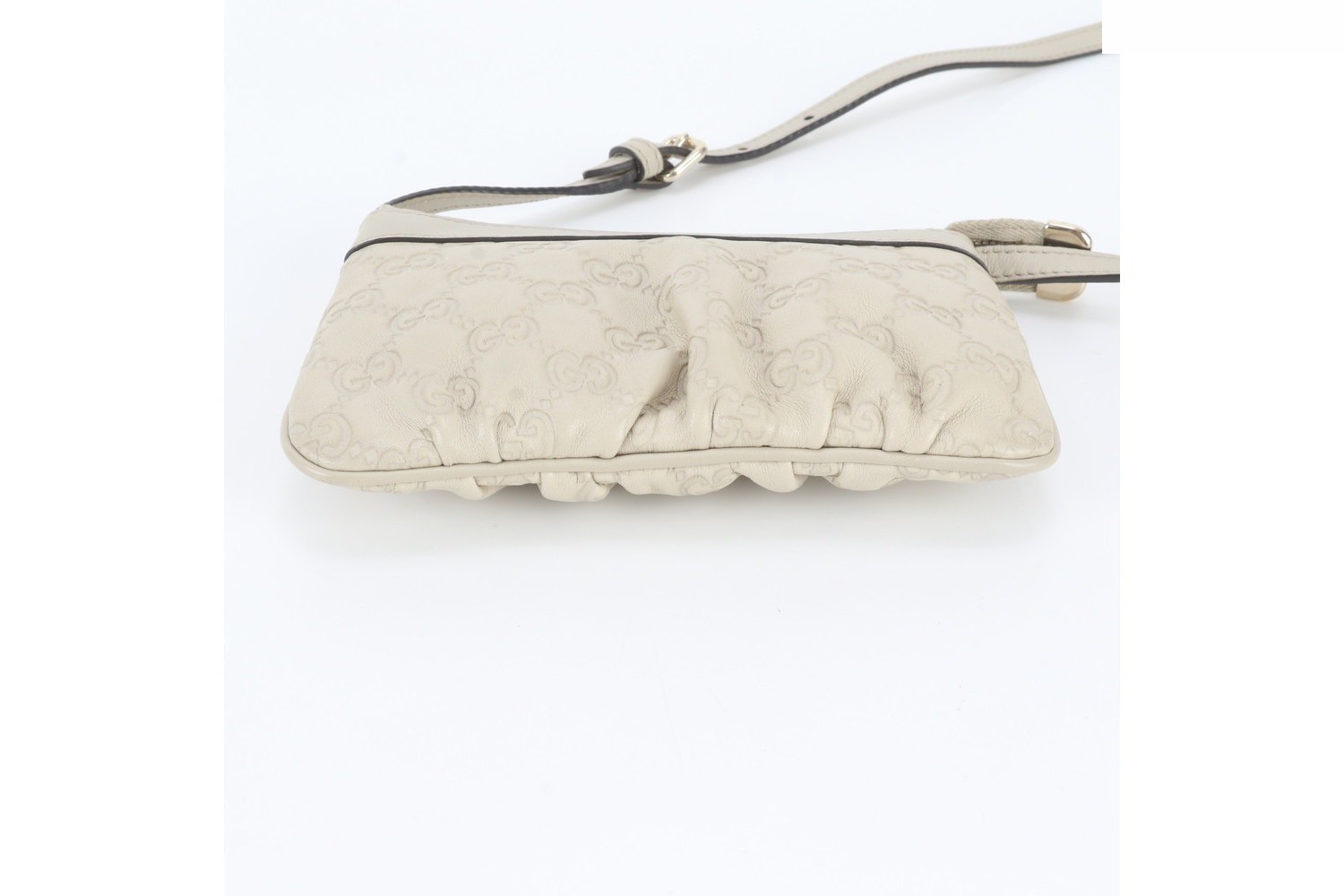 Interlocking G Guccissima 212216 Leather Shoulder Bag — view 6
