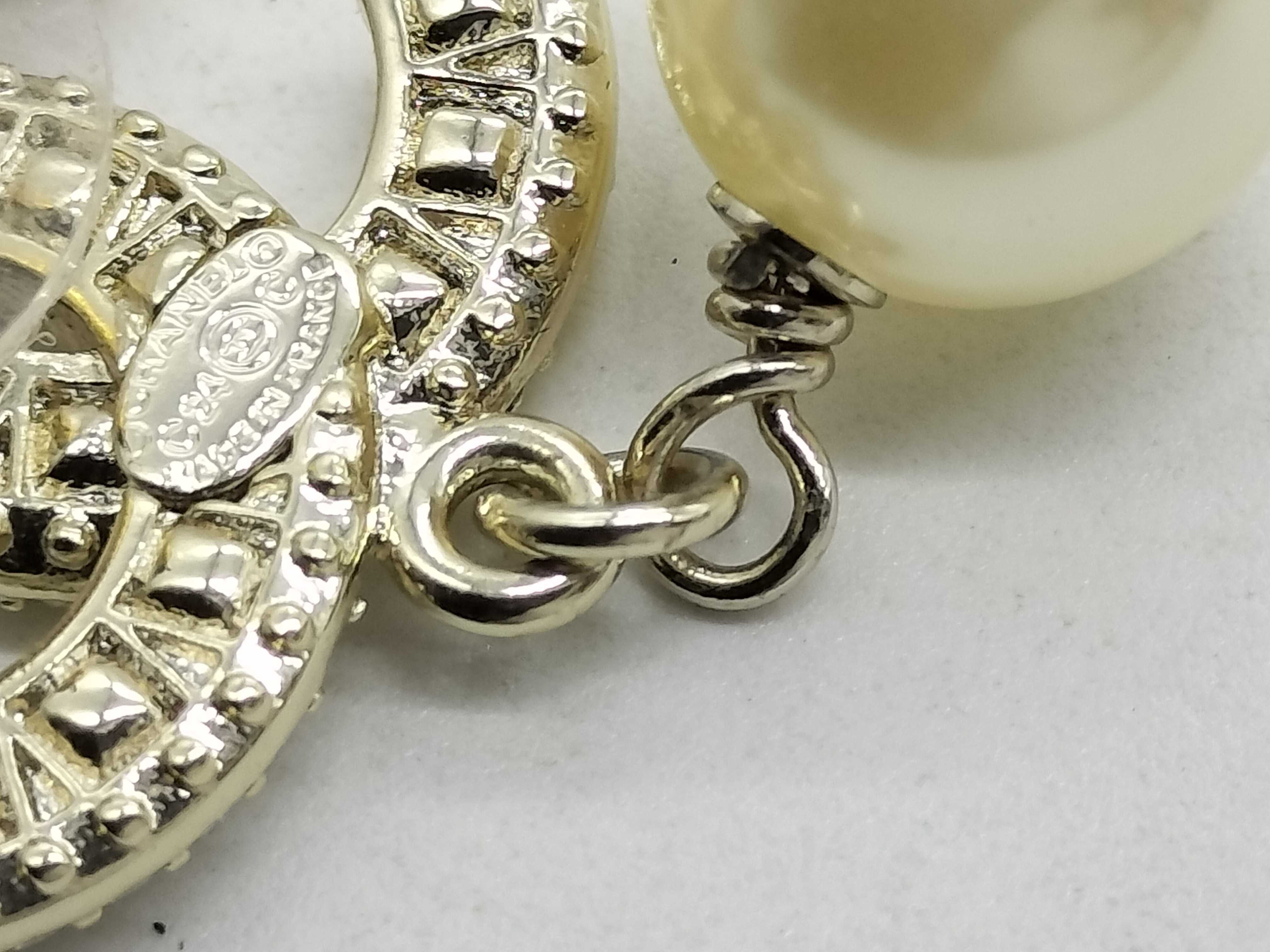 C24C Coco Earrings Pearl Rhinestone Earrings — view 10