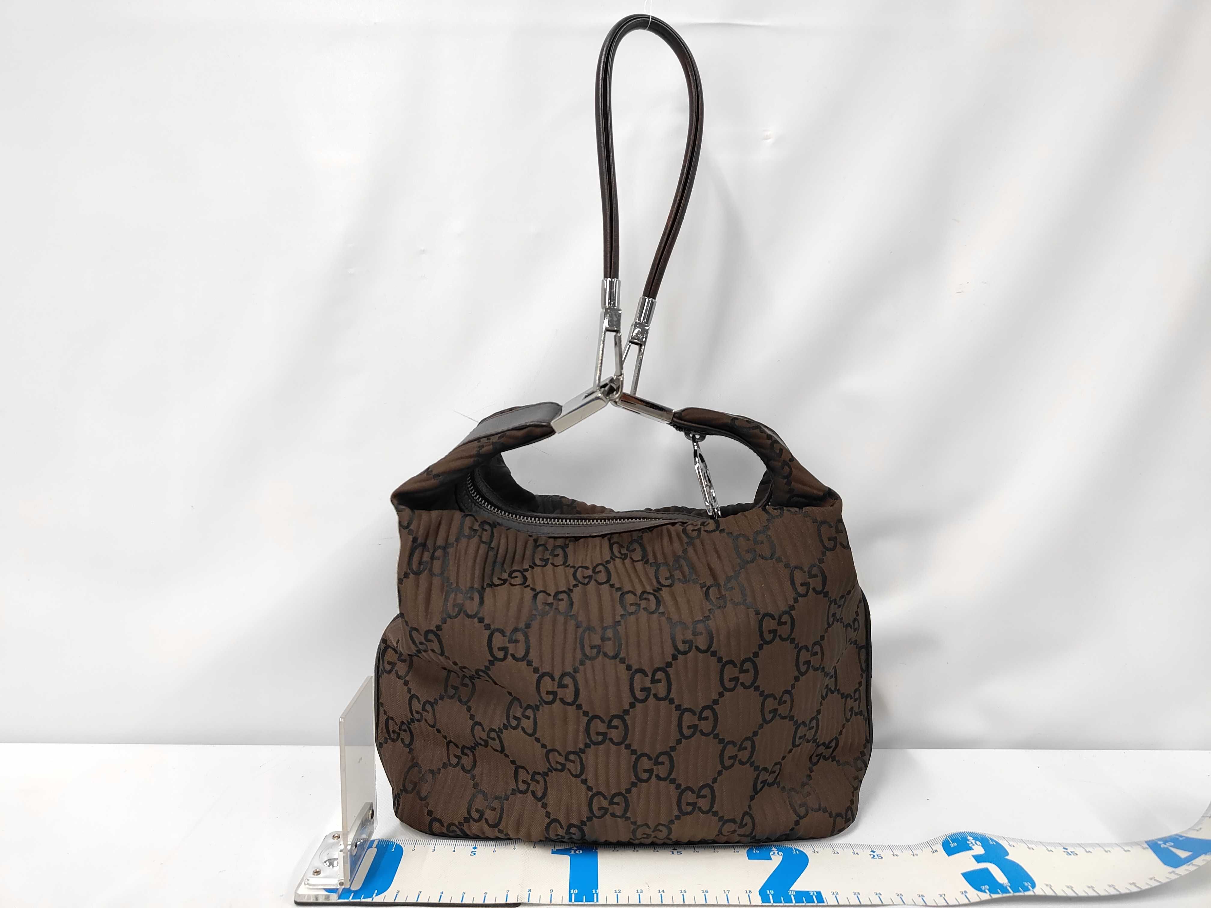 001.3814 GG Pleated Shoulder Bag — view 2