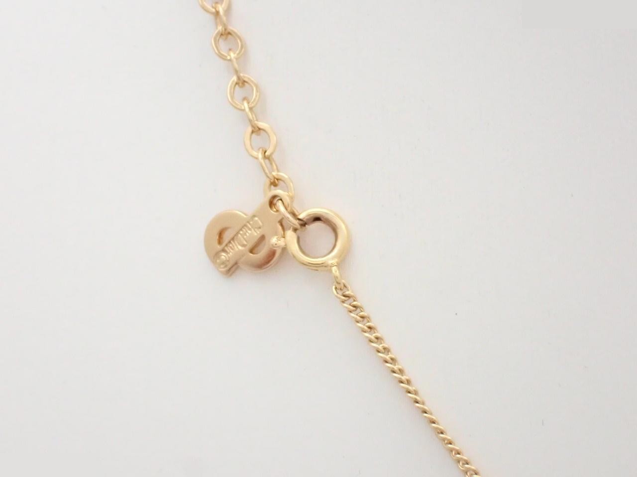 Gold necklace, neck circumference approximately 48cm — view 2