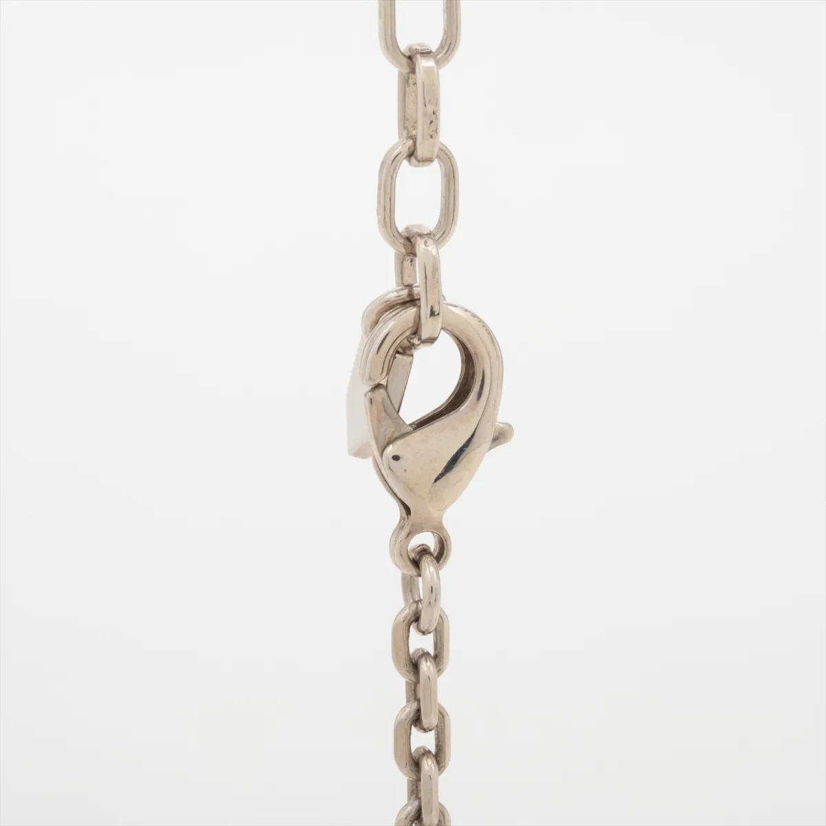 Marina Chain Necklace, Metal x GP (Gold Plated), Silver x Gold, — view 3