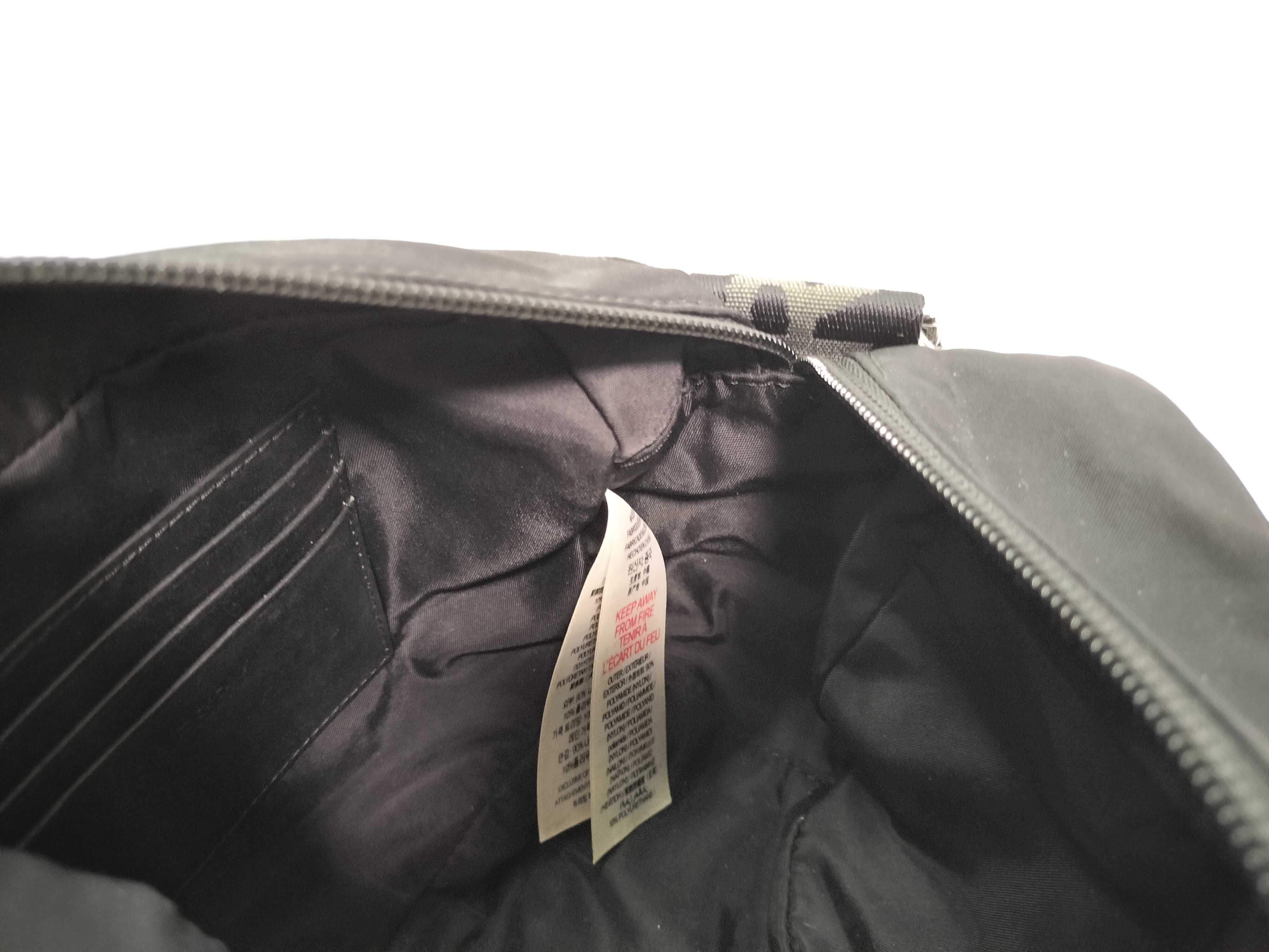 Nylon Shoulder Bag (Black) — view 14