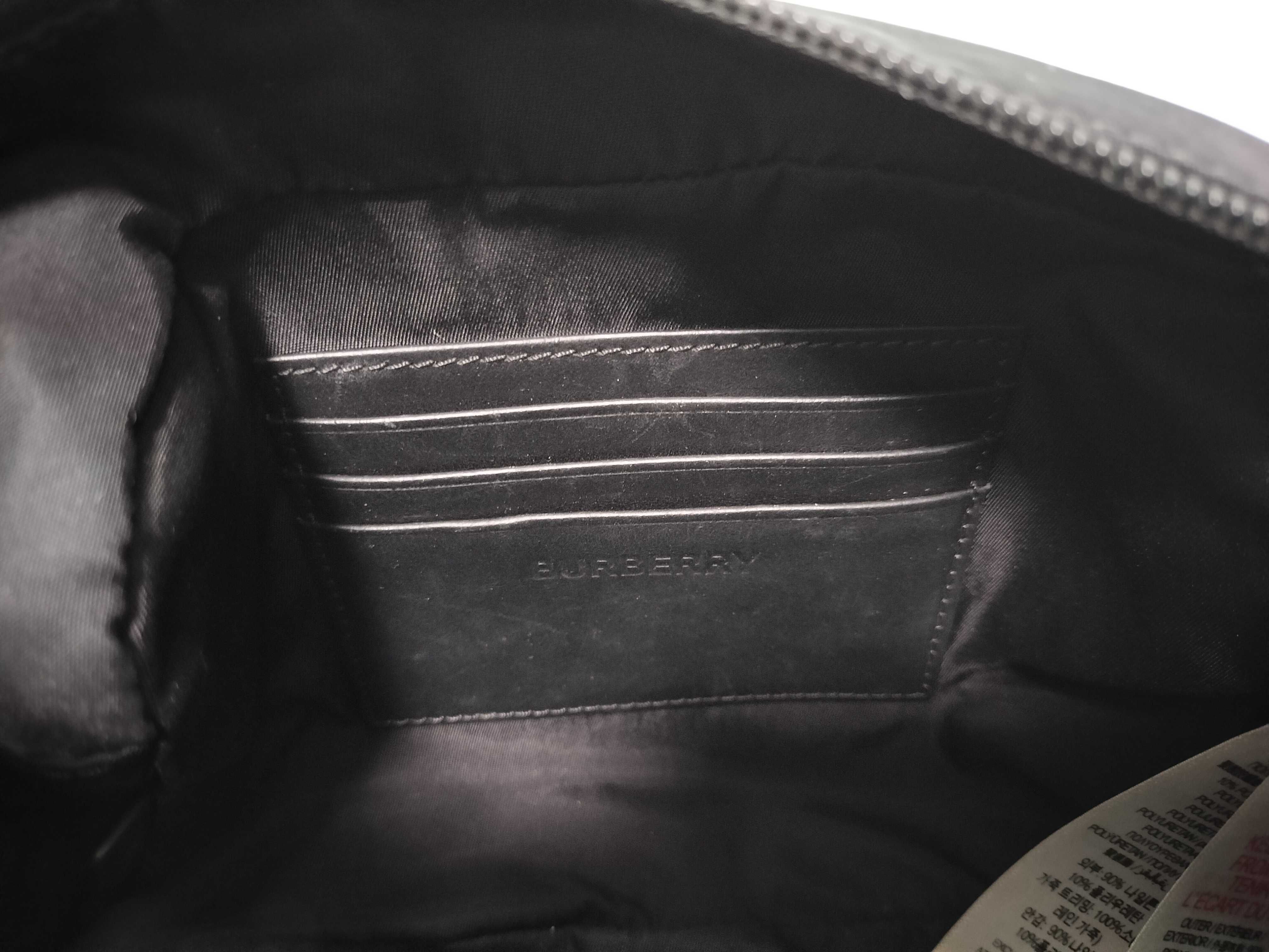 Nylon Shoulder Bag (Black) — view 15