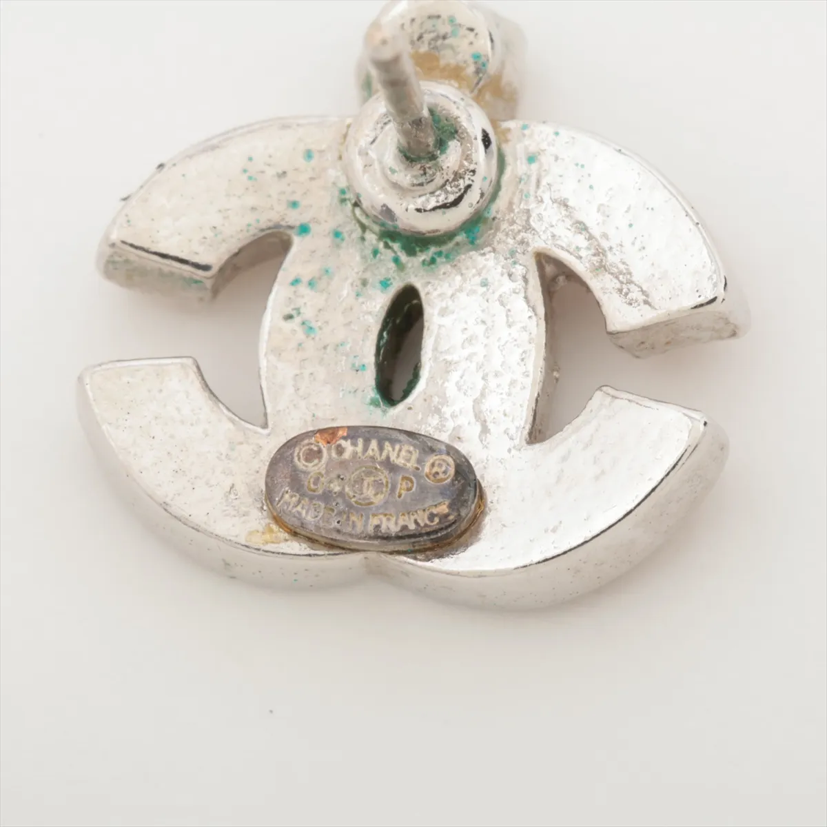 Cocomark 04P Earrings (for both ears) GP x Rhinestone Silver — view 5