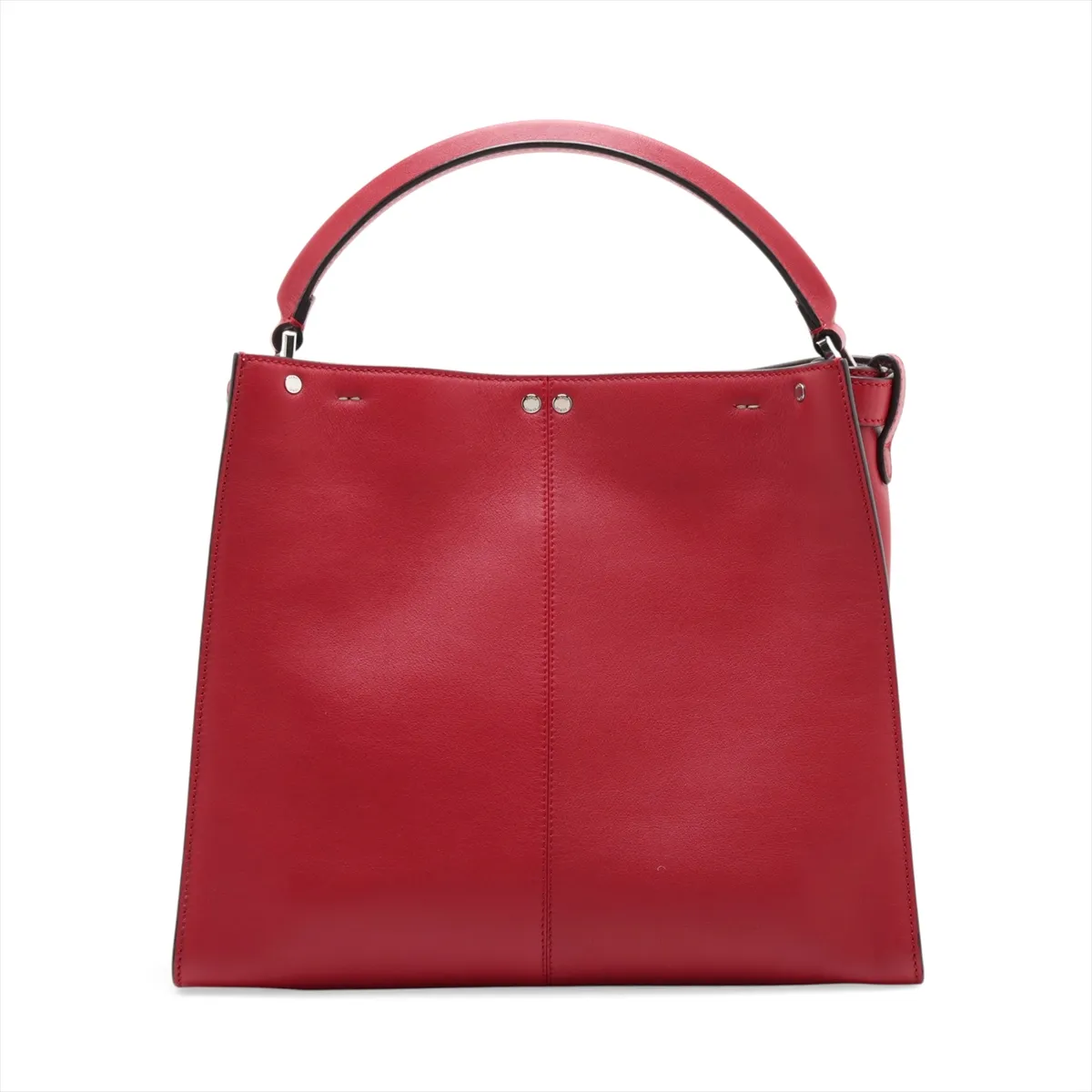 Peekaboo X-Lite Leather 2-Way Handbag, Red, 8BN310 — view 2