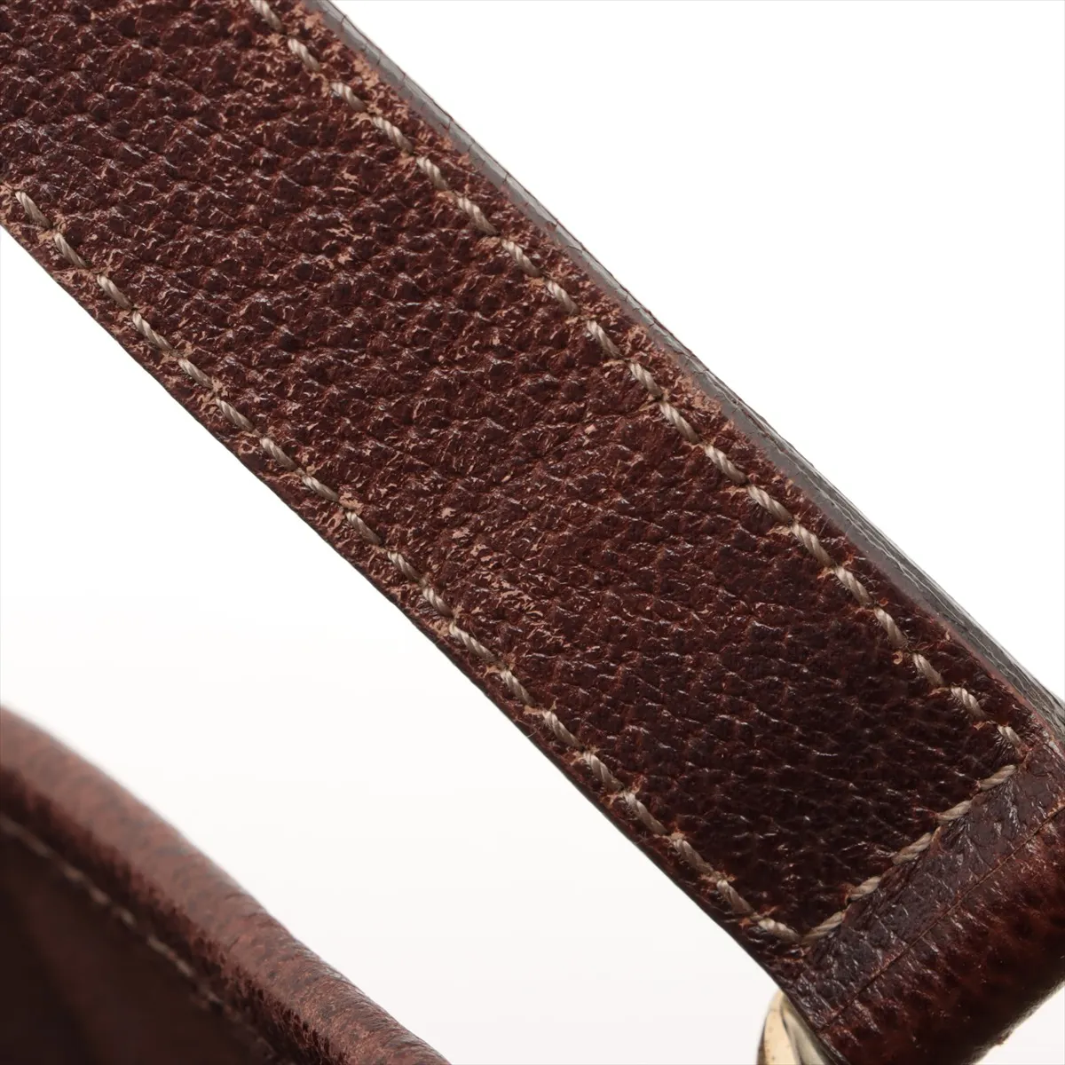 GG Canvas Abby Canvas x Leather Tote Bag Brown 130736 — view 11