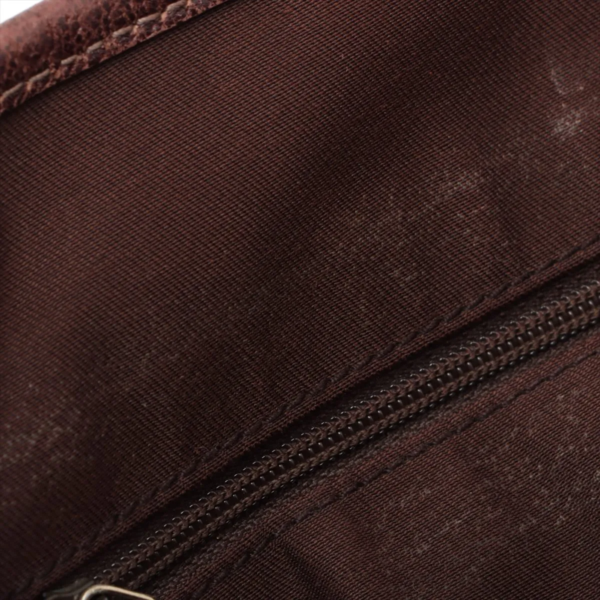 GG Canvas Abby Canvas x Leather Tote Bag Brown 130736 — view 14