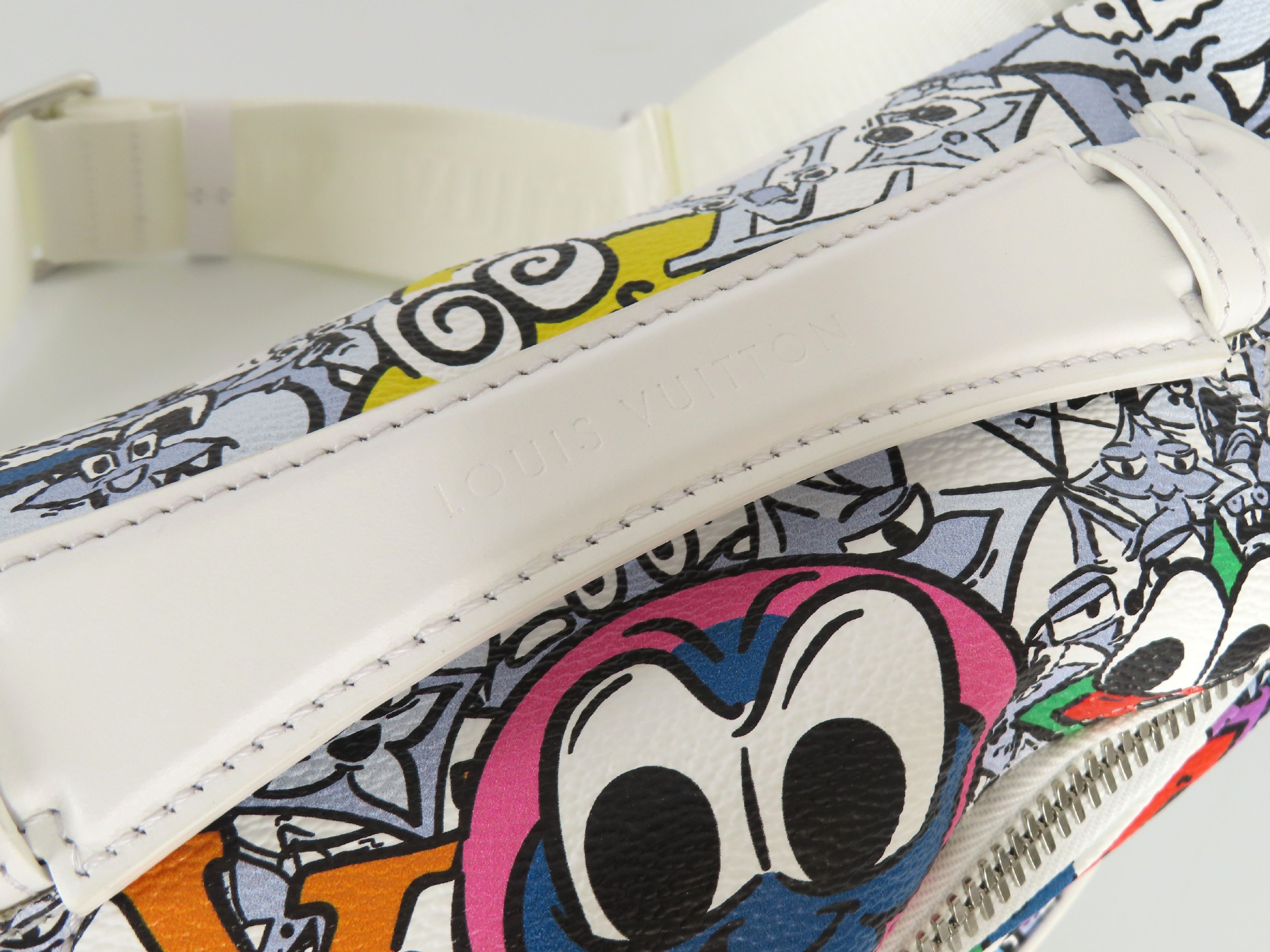 Monogram Comic Bum Bag Multi-Pocket IC M21853 Waist Bag — view 10