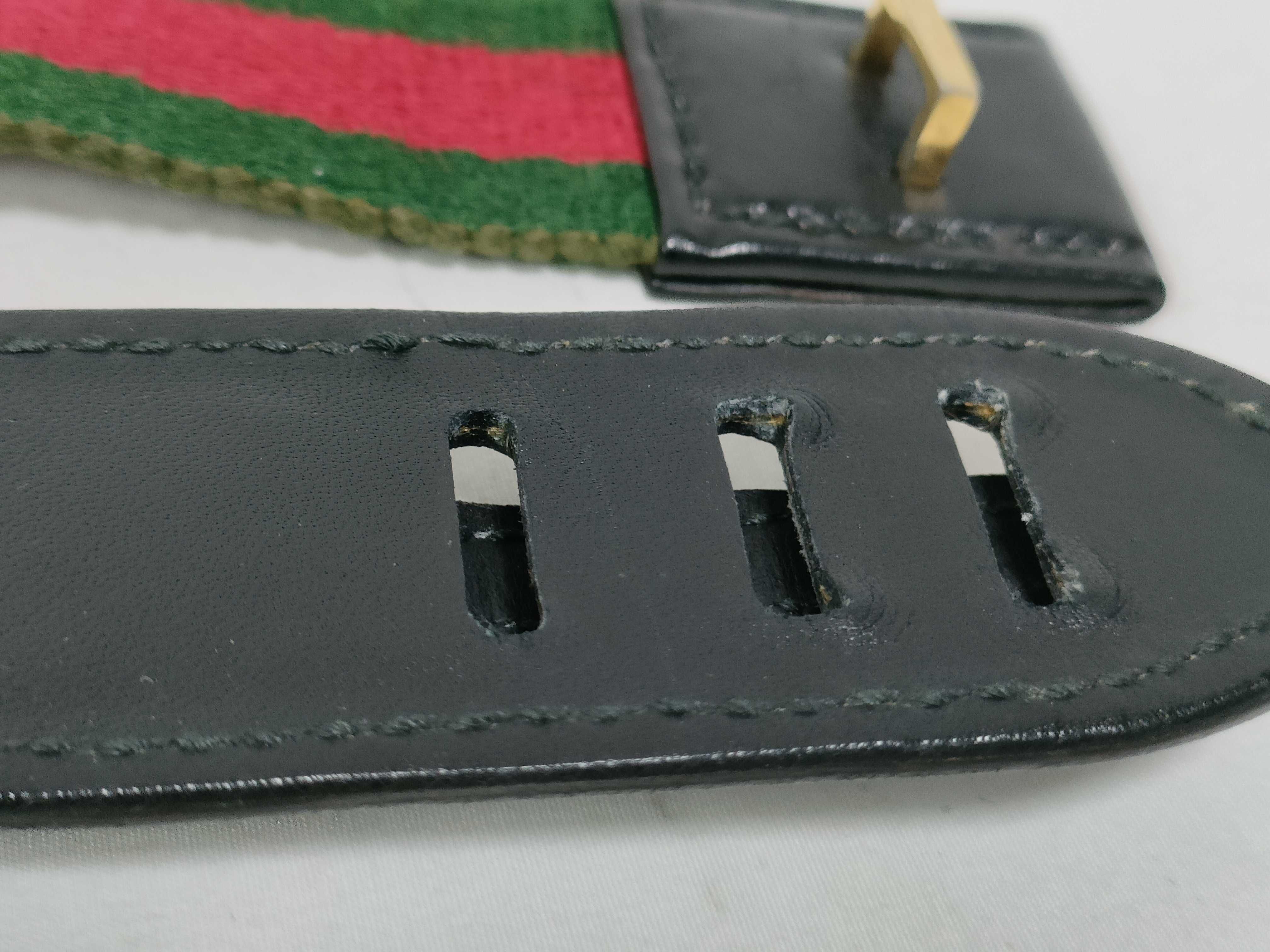 Sherry Canvas Leather Belt — view 7