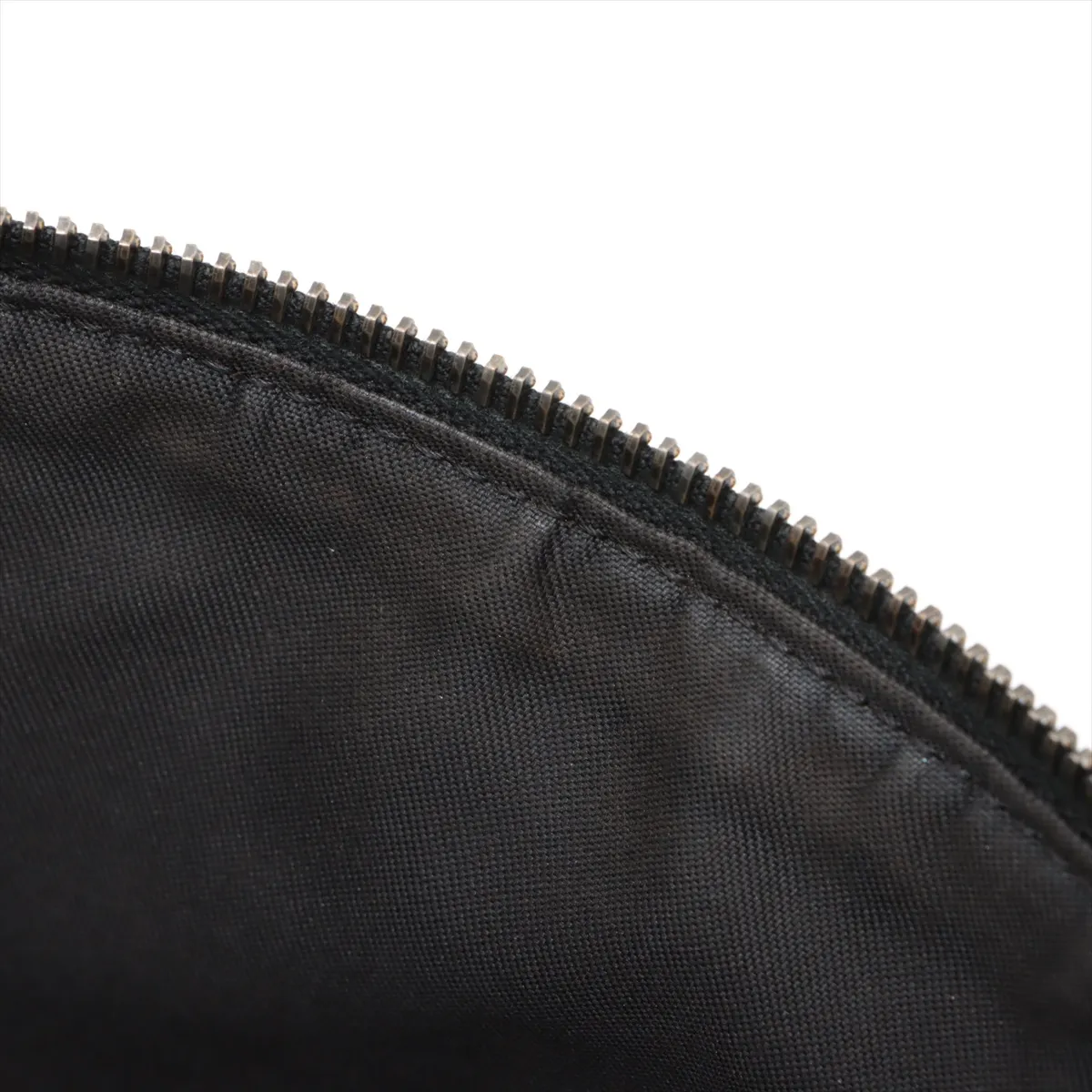 Zucchino Canvas x Leather Shoulder Bag Brown — view 11